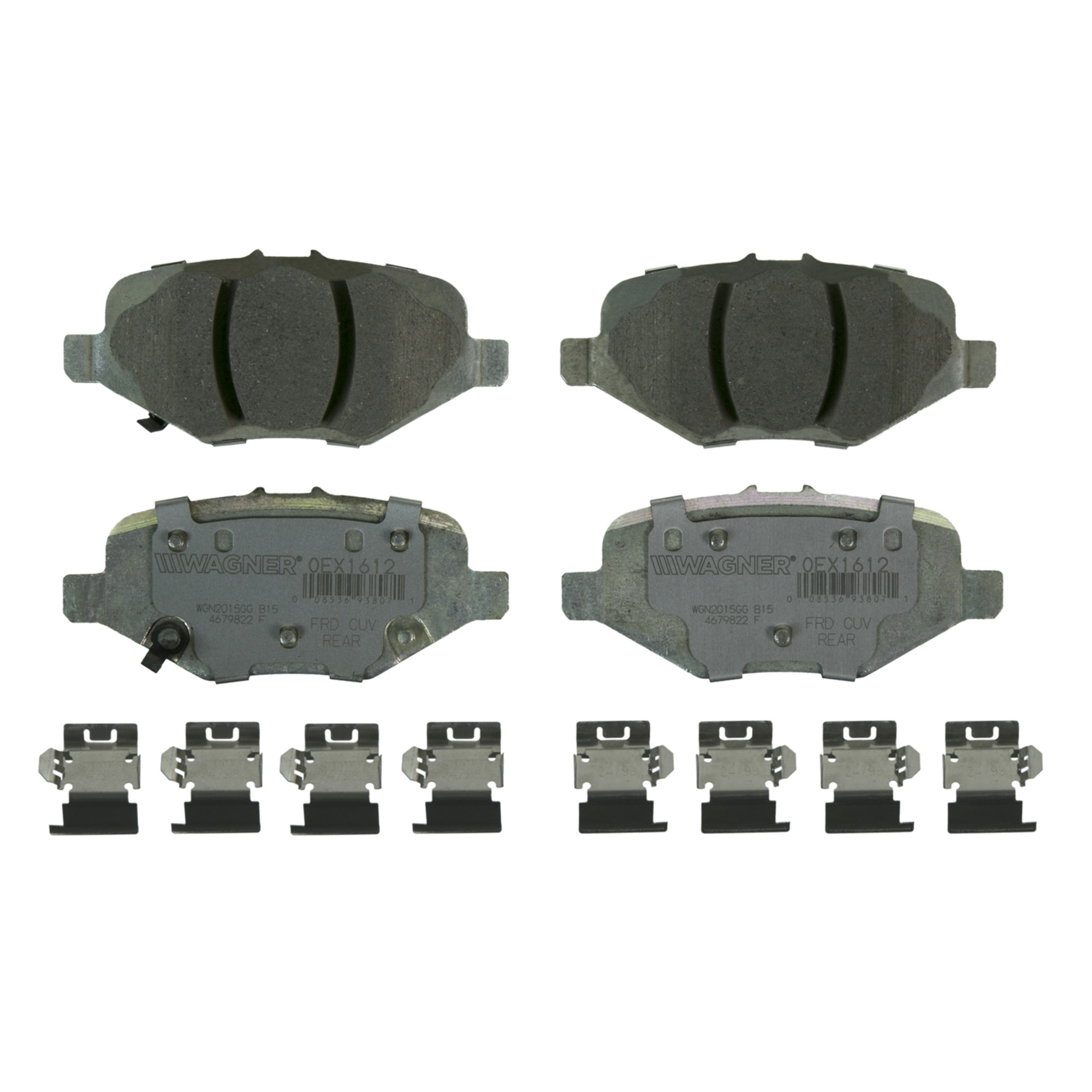 Disc Brake Pad Set Wagner Brake OEX1612
