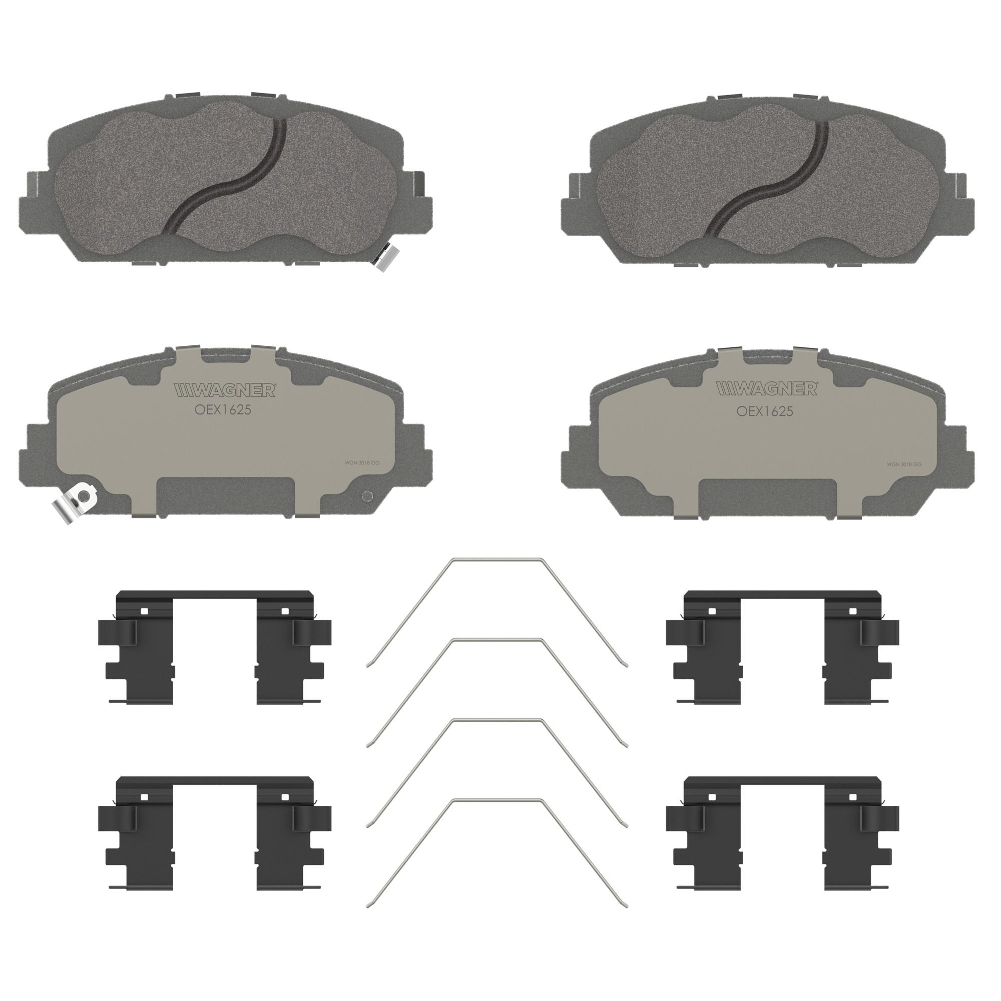 Disc Brake Pad Set Wagner Brake OEX1625