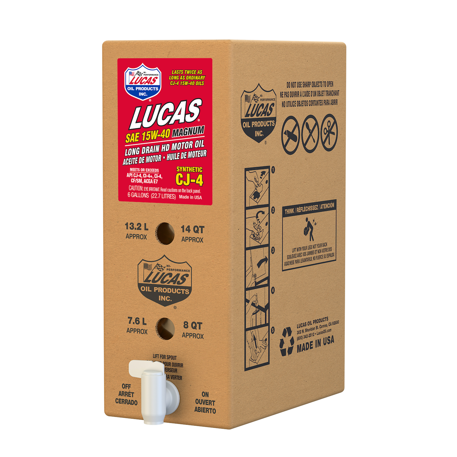 Engine Oil Lucas Oil Products 18018