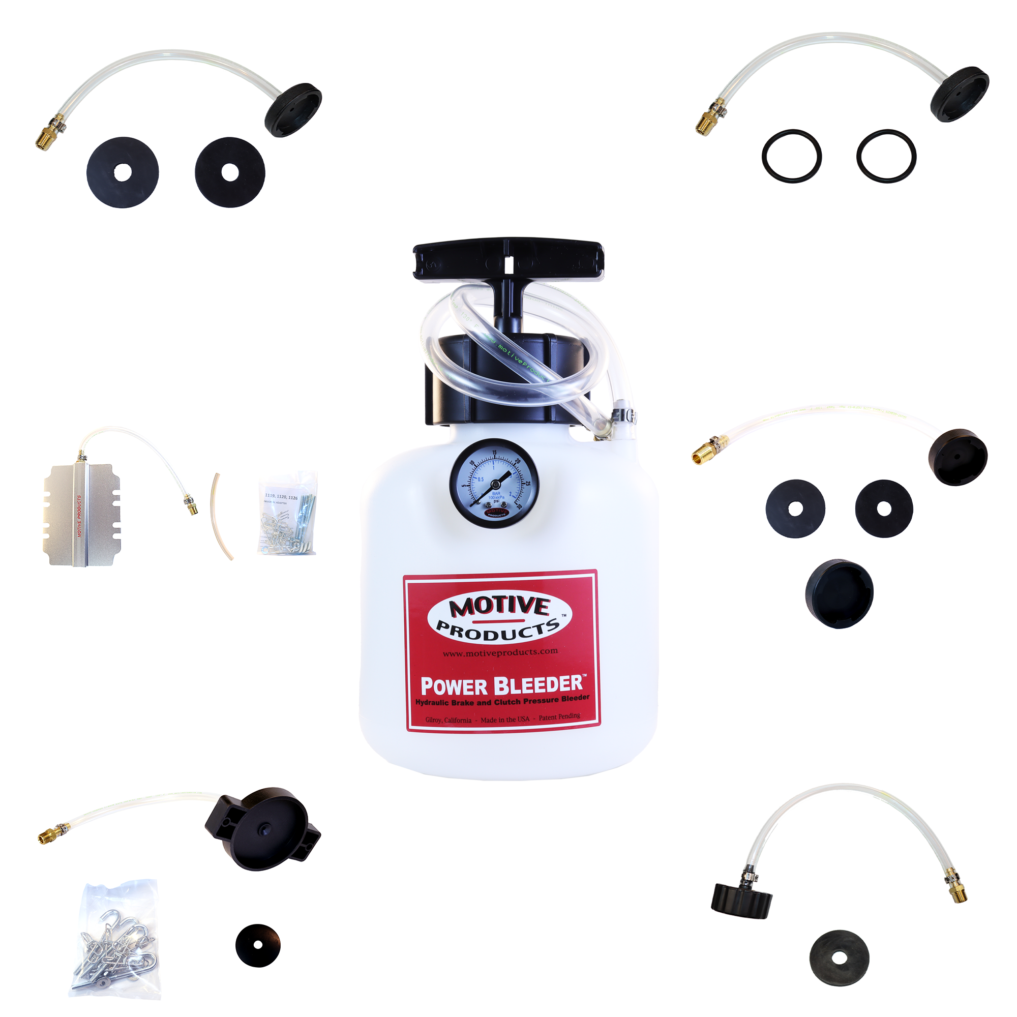 Brake Hydraulic System Pressure Bleeder AGS 0260-MTV