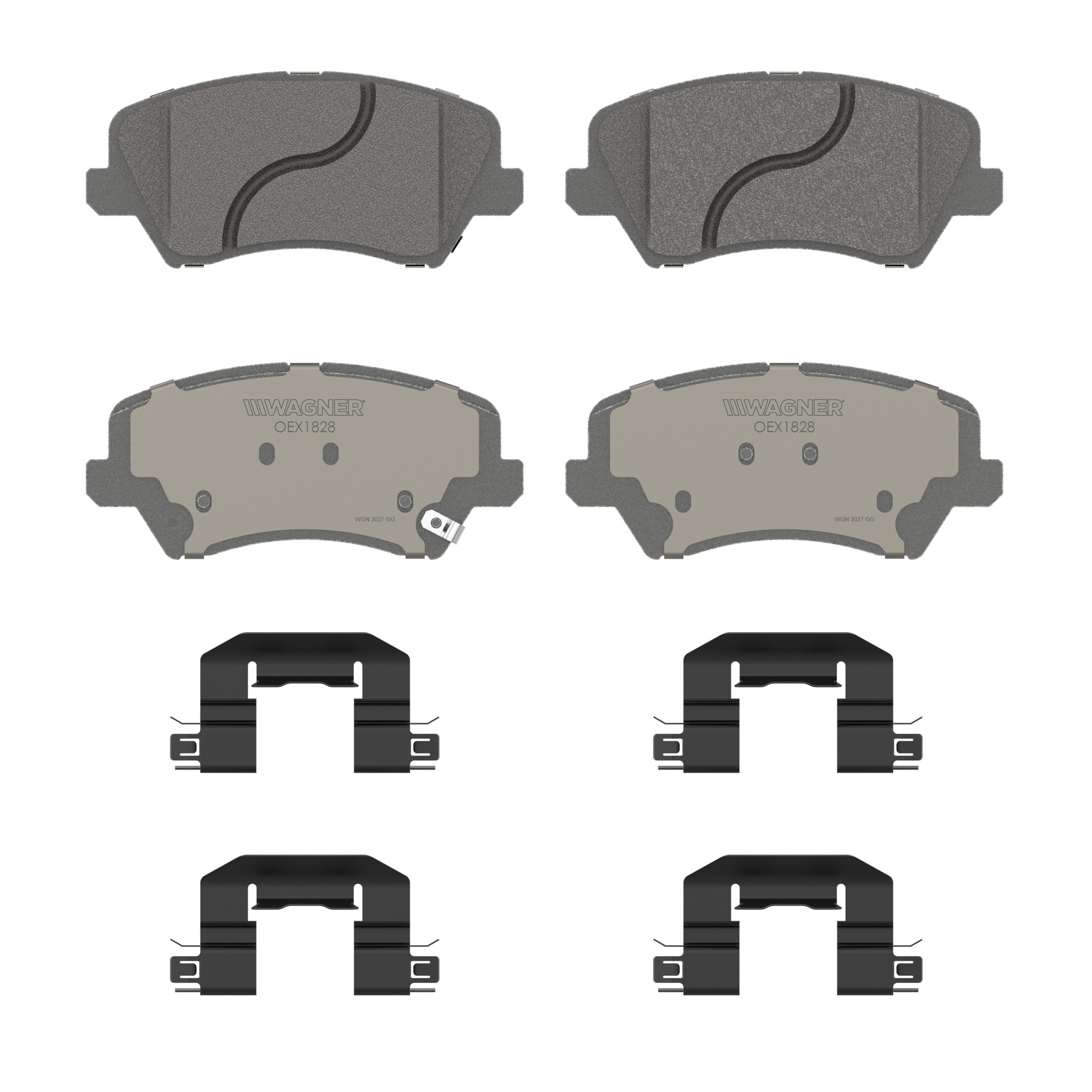 Disc Brake Pad Set Wagner Brake OEX1828