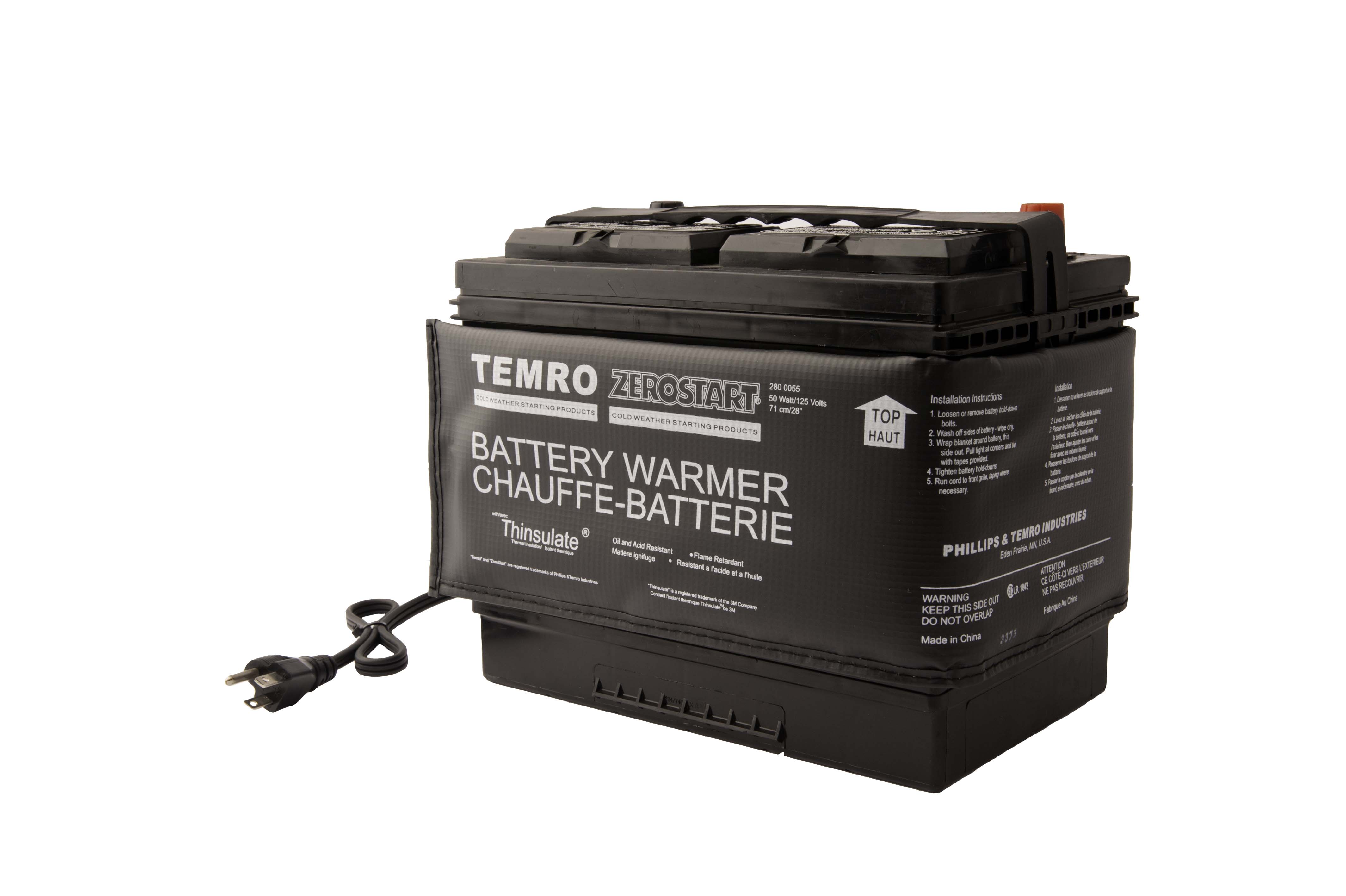 Battery Warmer Zerostart 280-0055