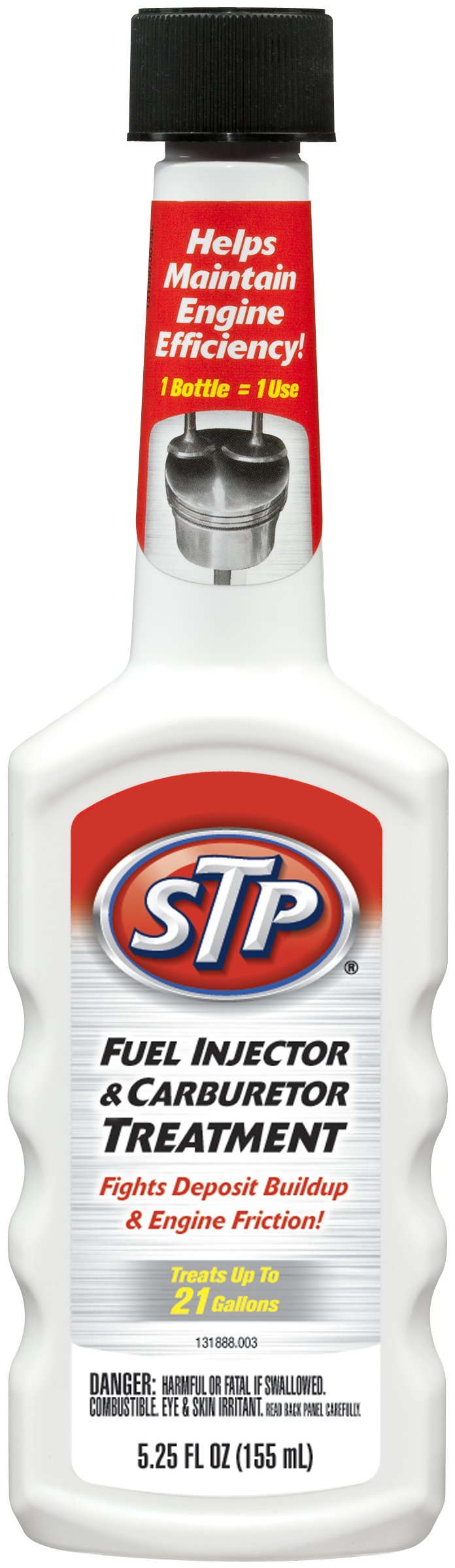 STP Fuel Injector and Carb Treatment, 5.25 oz