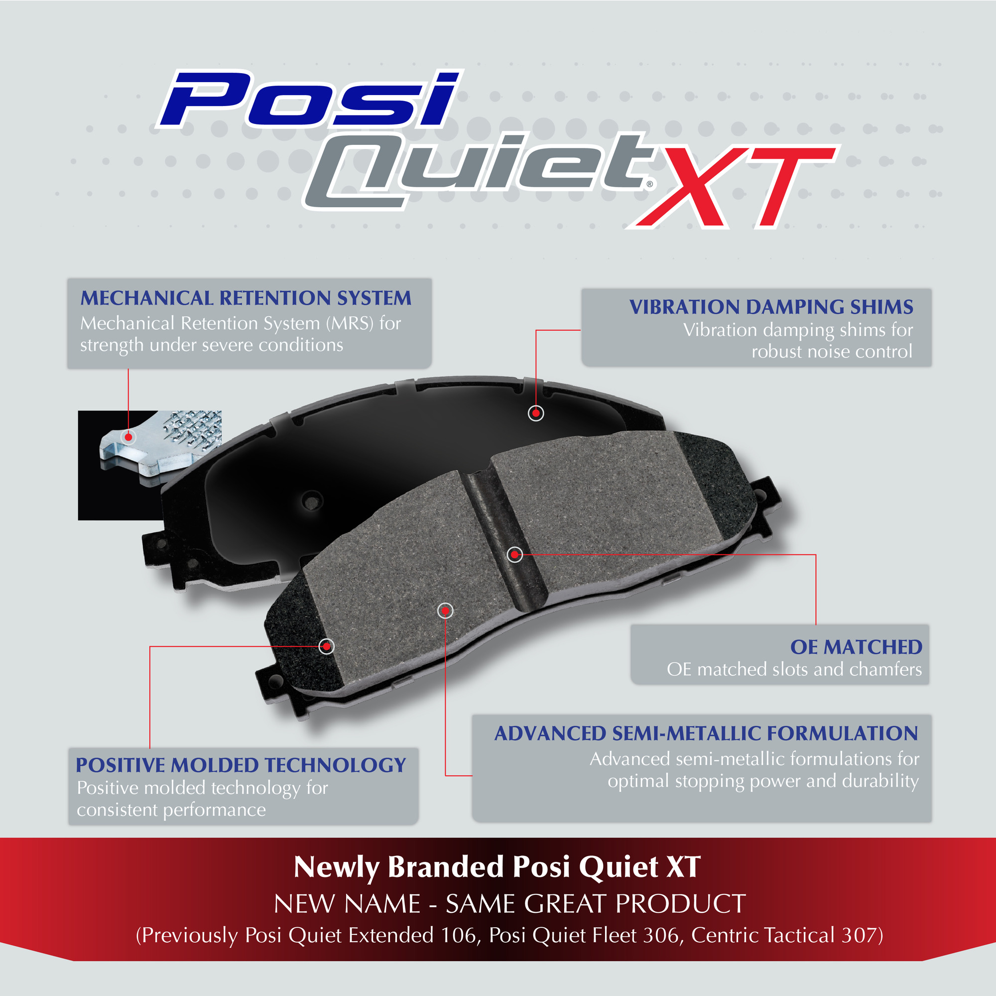 Disc Brake Pad Set Centric Parts 106.22230