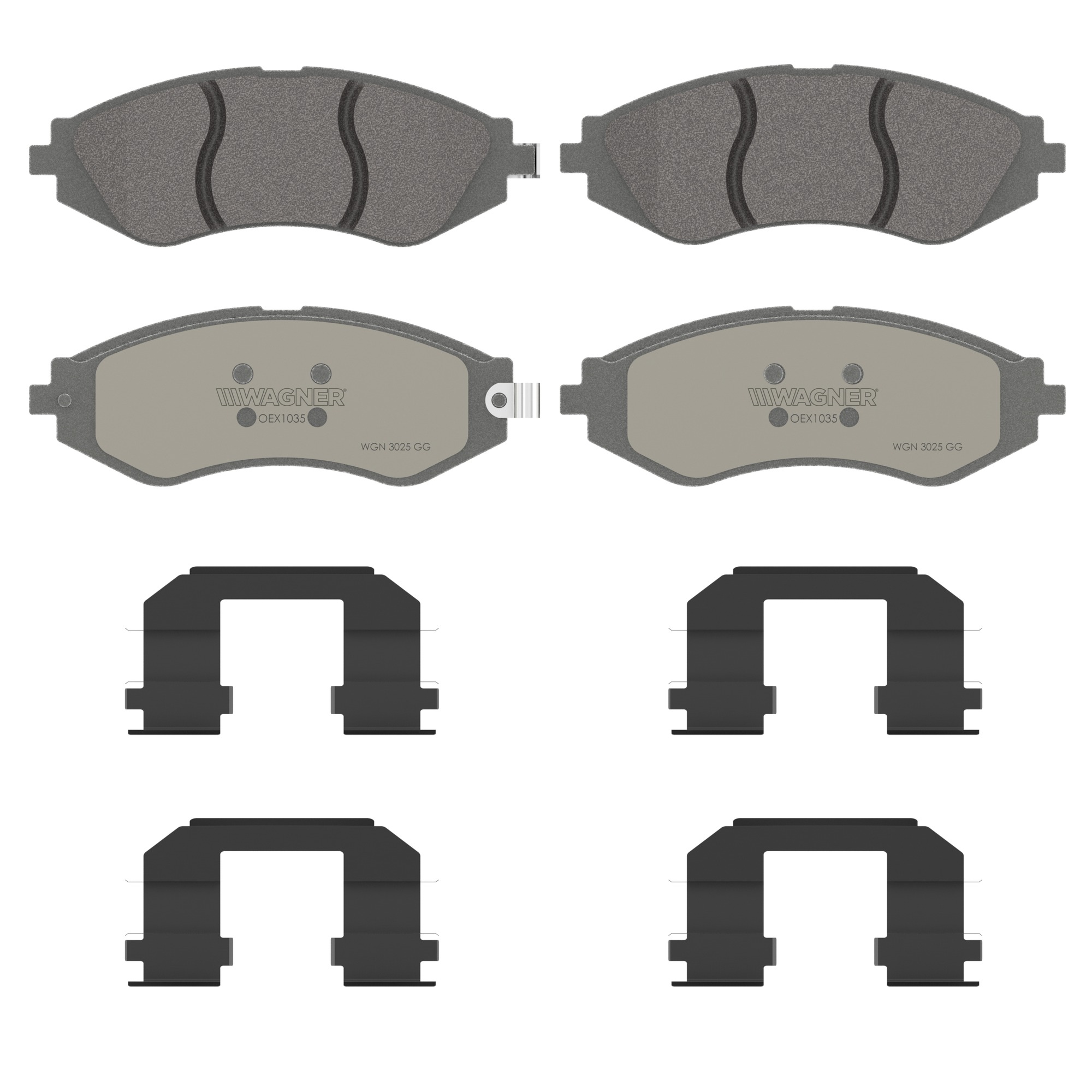 Disc Brake Pad Set Wagner Brake OEX1035