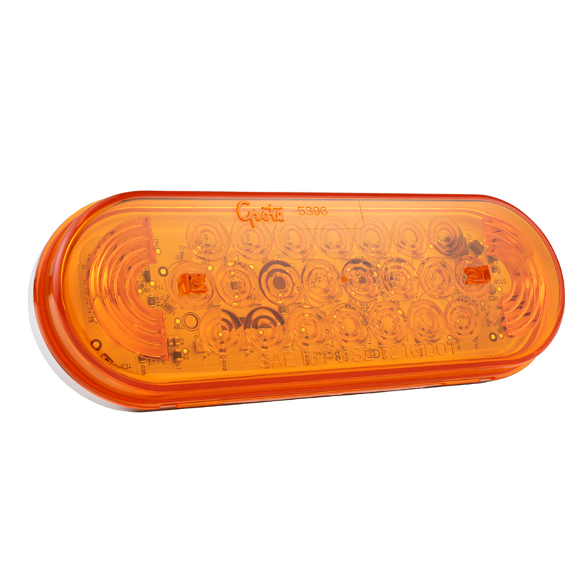 Grote | Oval LED Strobe Light, Amber 77363 | Auto Value Parts Stores