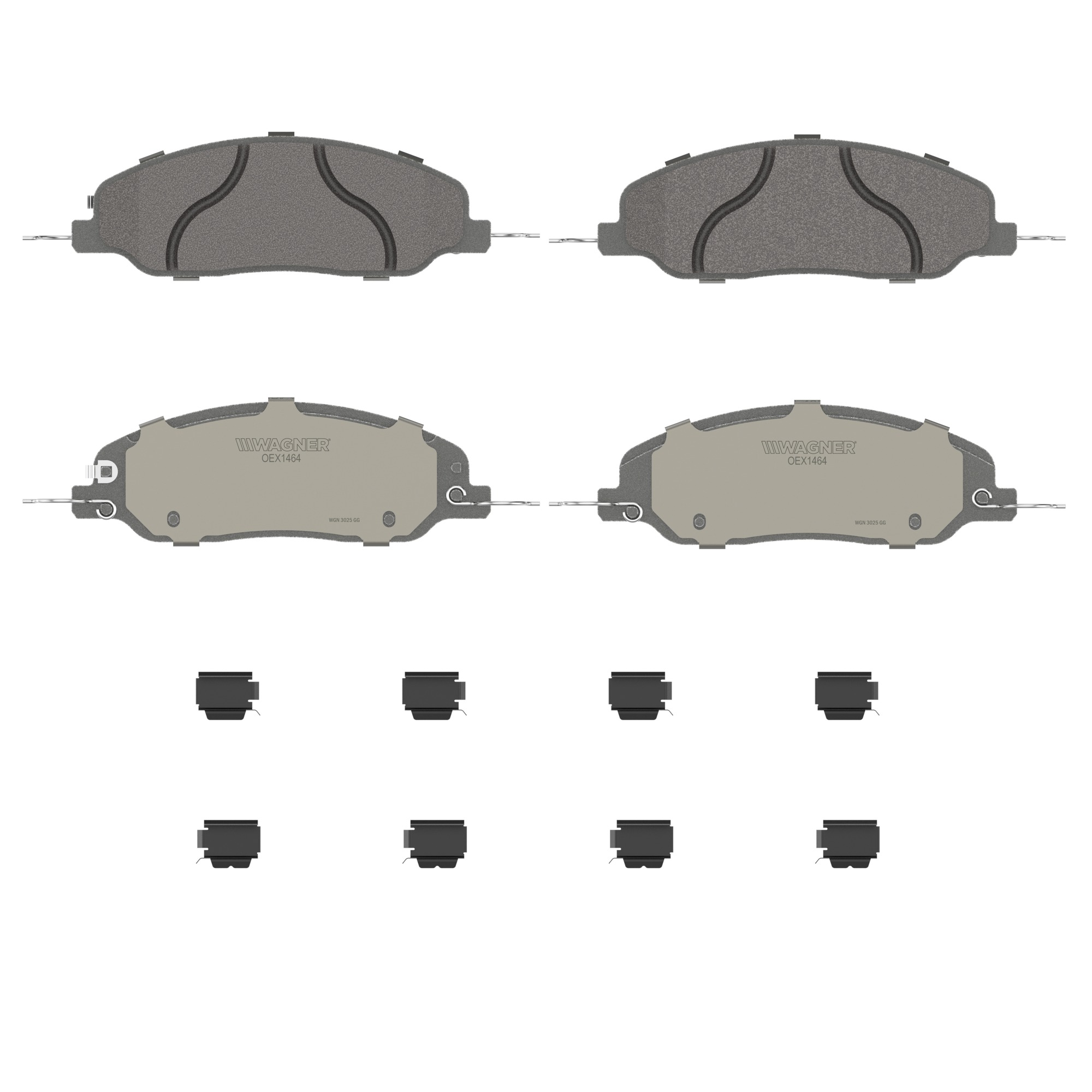 Disc Brake Pad Set Wagner Brake OEX1464