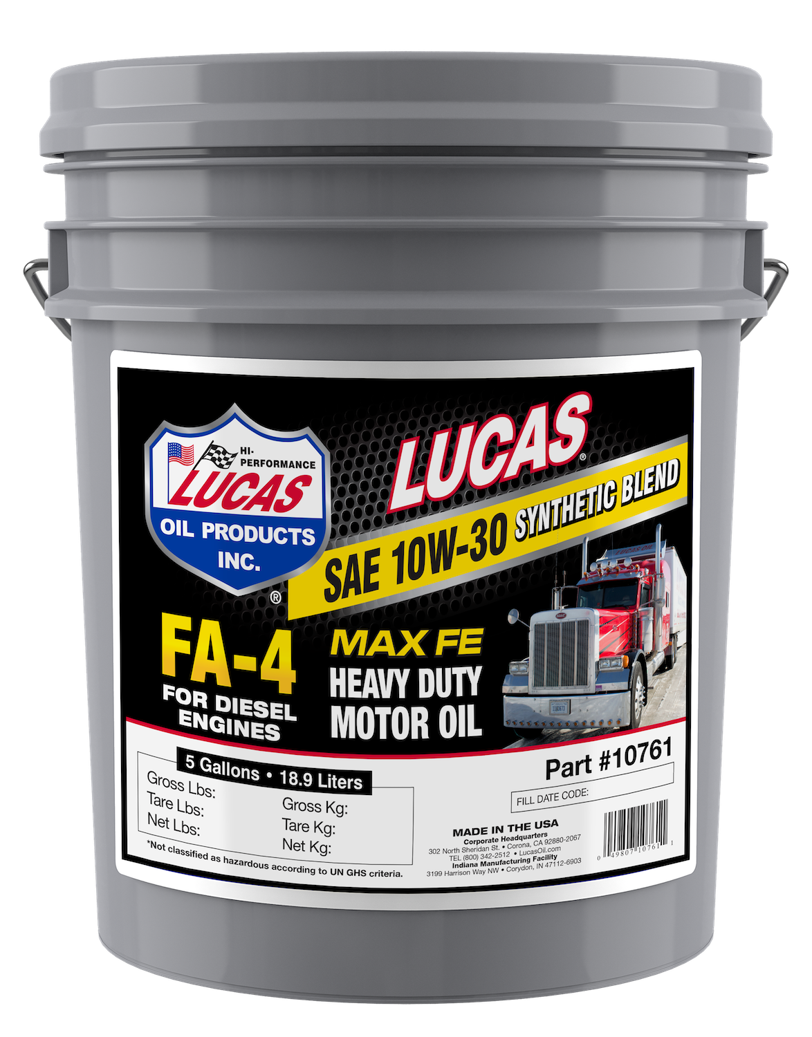 Engine Oil Lucas Oil Products 10761