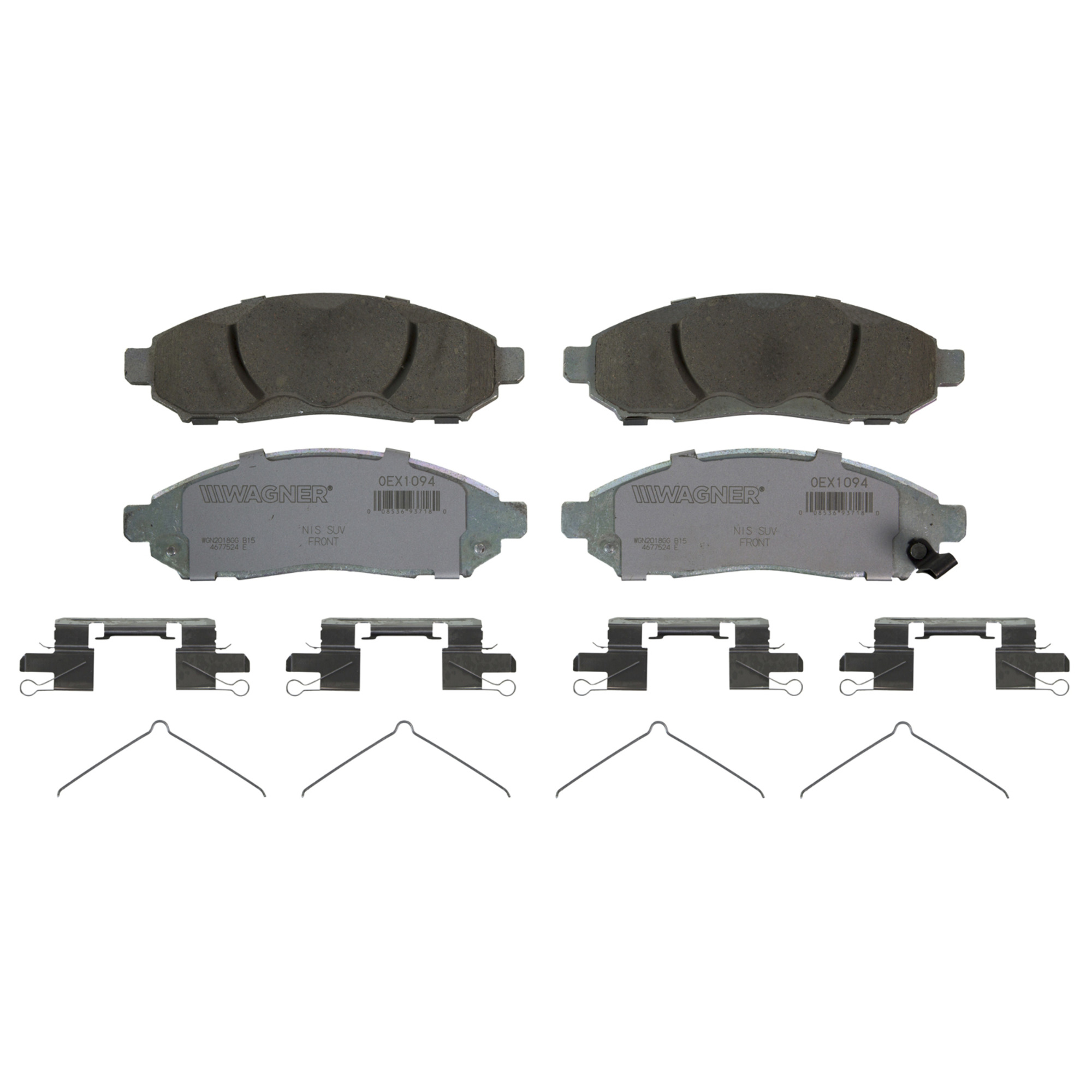 Disc Brake Pad Set Wagner Brake OEX1094