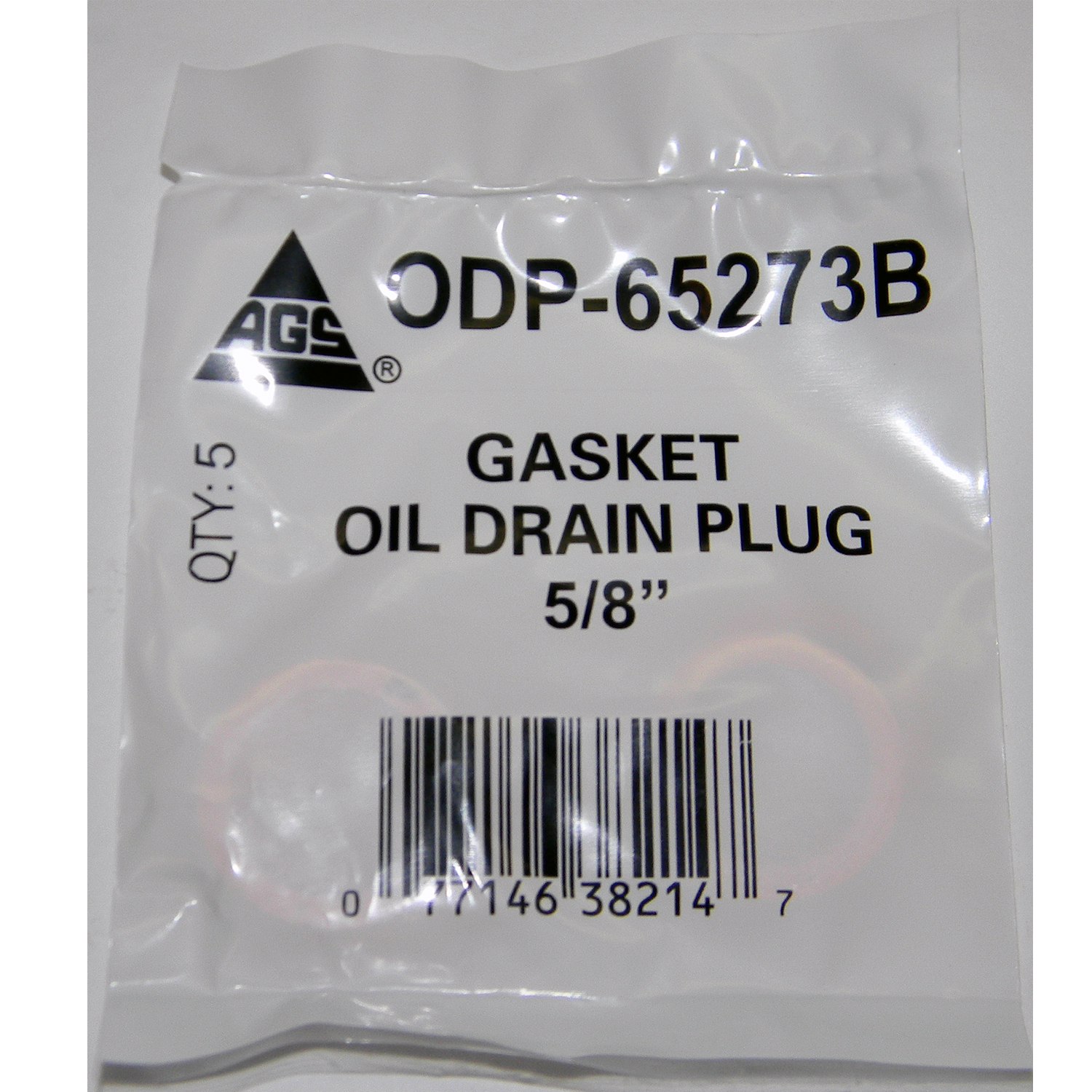 Engine Oil Drain Plug Gasket AGS ODP-65273B