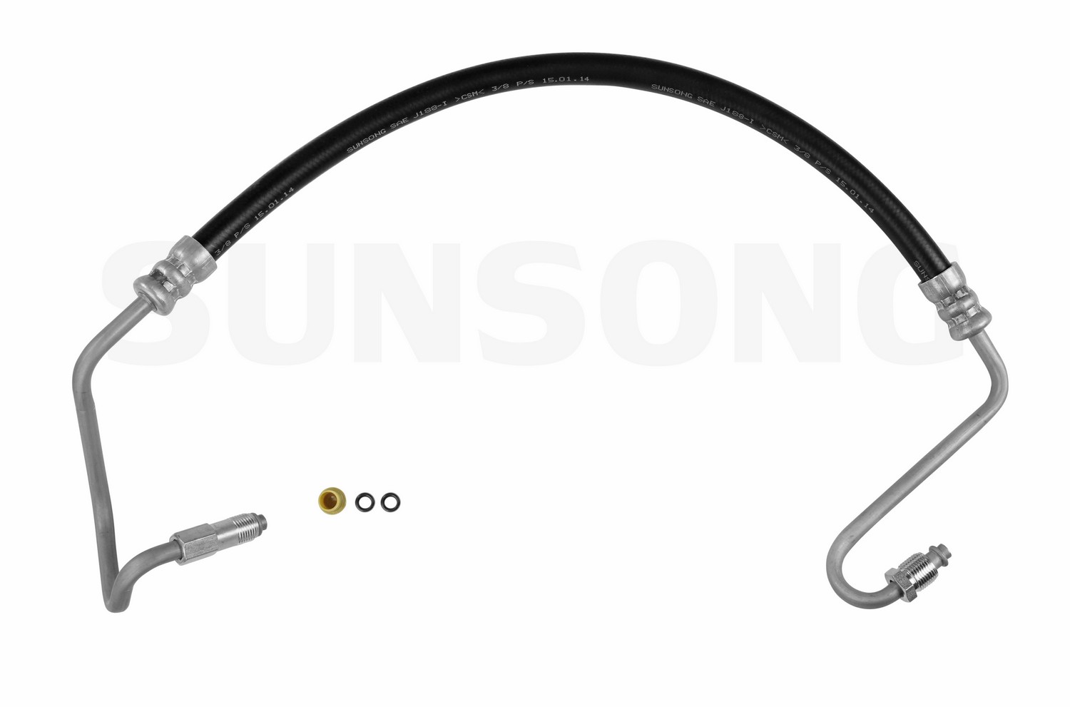 Power Steering Pressure Line Hose Assembly Sunsong 3401359
