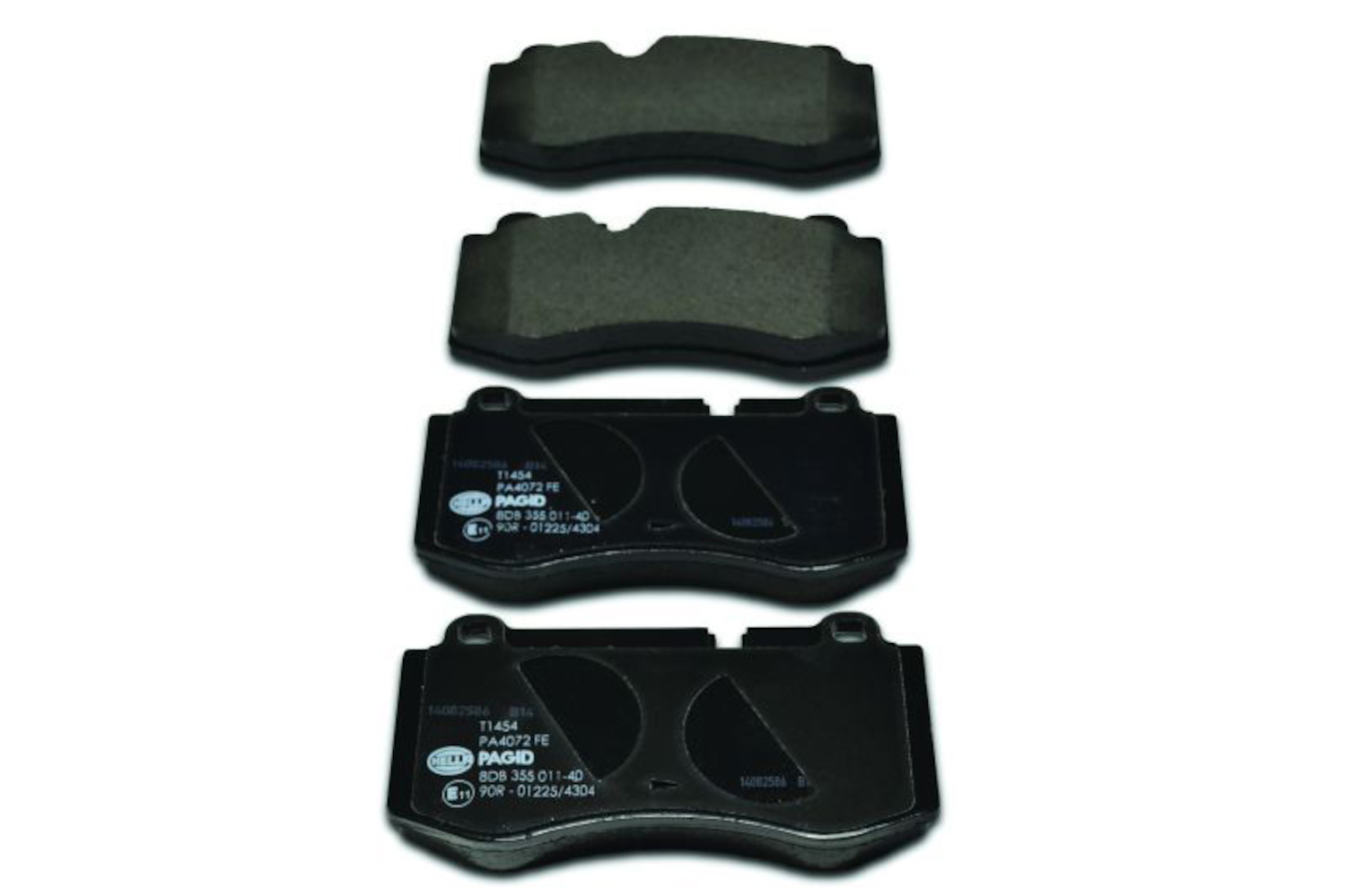 Disc Brake Pad Set HELLA Brakes 355011401