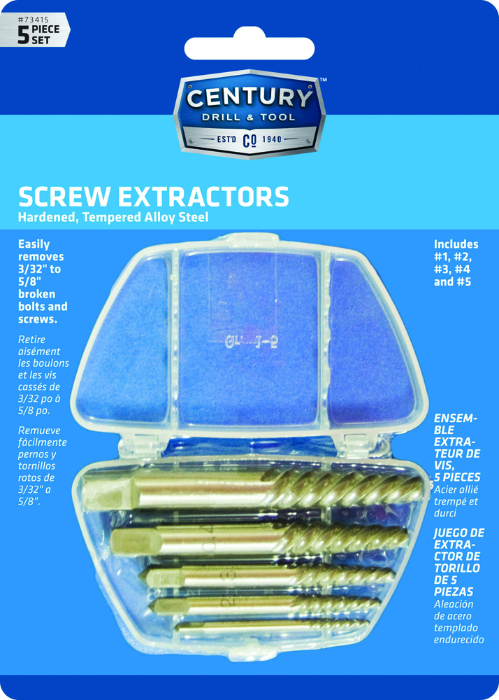 Screw Extractor Century Drill & Tool 73415
