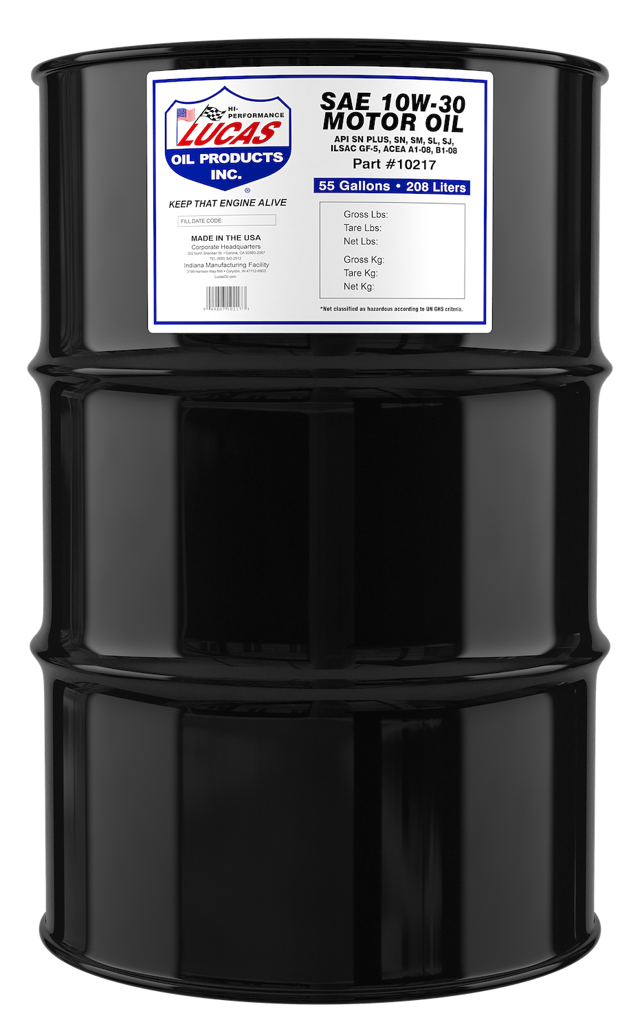 Engine Oil Lucas Oil Products 10217