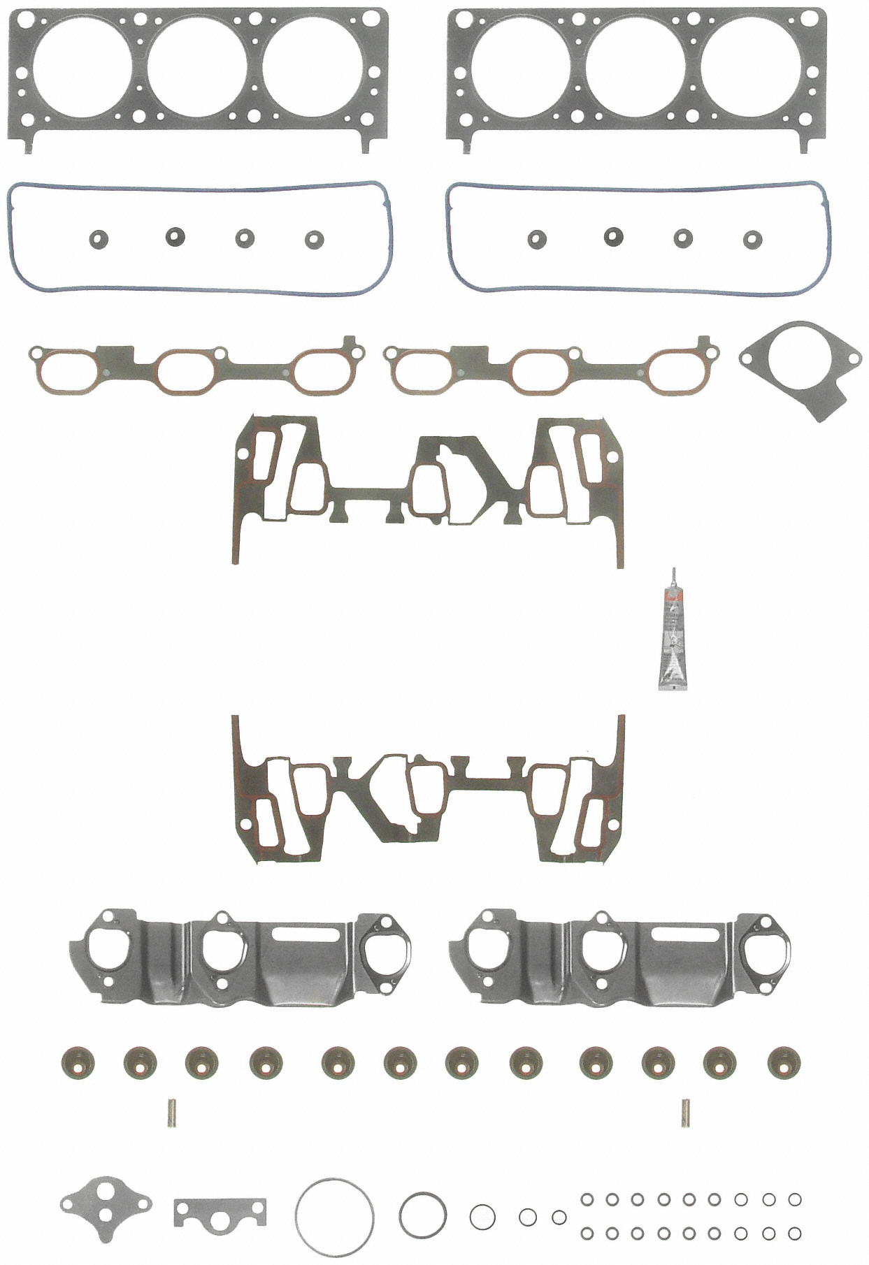 Engine Cylinder Head Gasket Set FEL-PRO HS 9071 PT