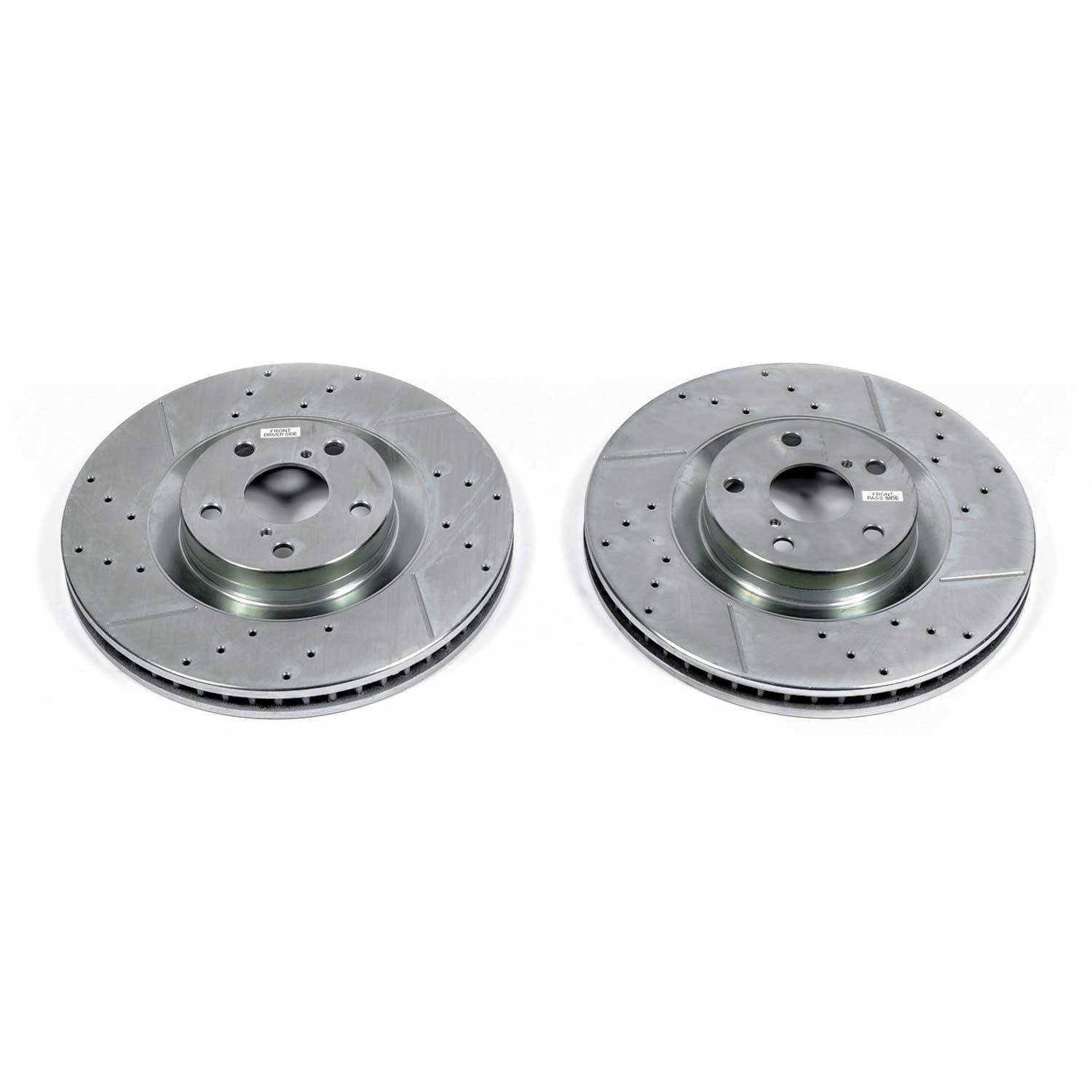 Disc Brake Rotor Set PowerStop JBR1568XPR