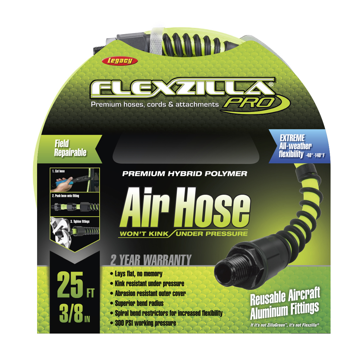 Air Tool Hose Legacy Automotive HFZP3825YW2