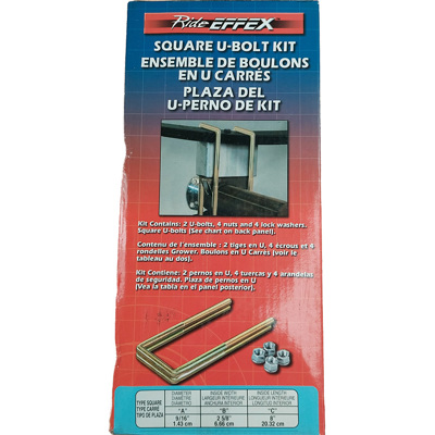 Leaf Spring Axle U-Bolt Kit Superior Automotive 13-0160A