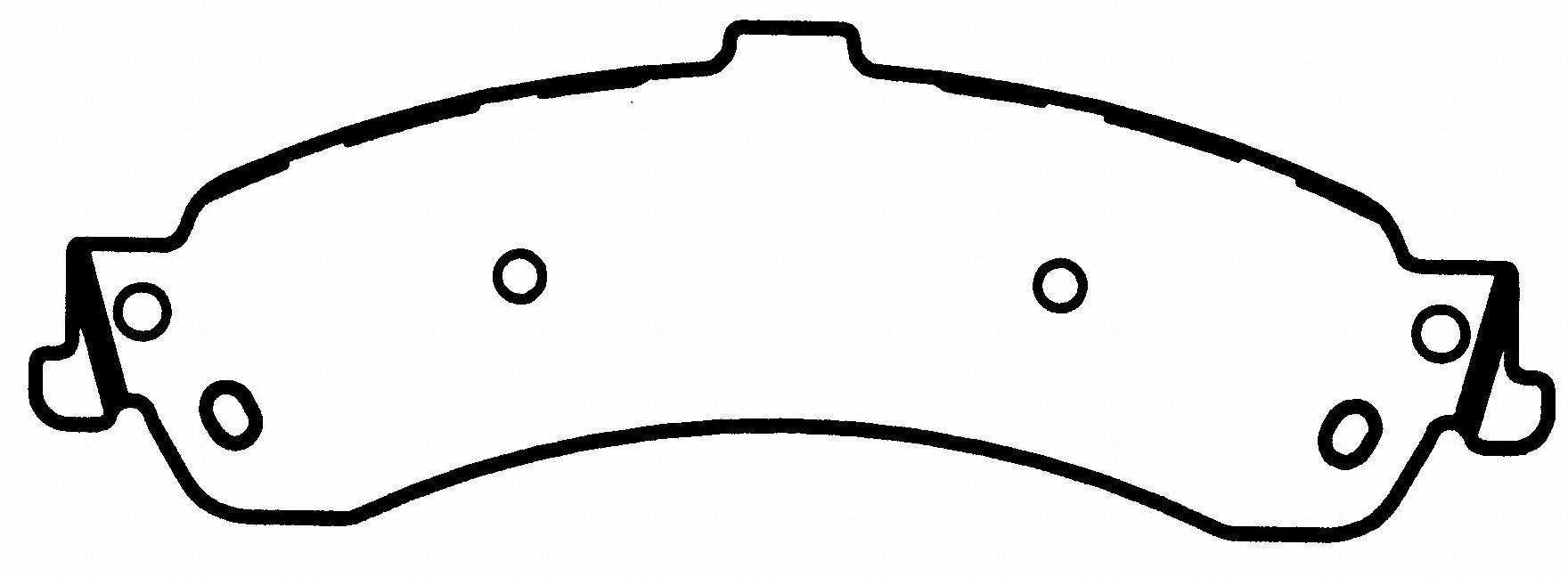 Disc Brake Pad Set Wagner Brake SX975