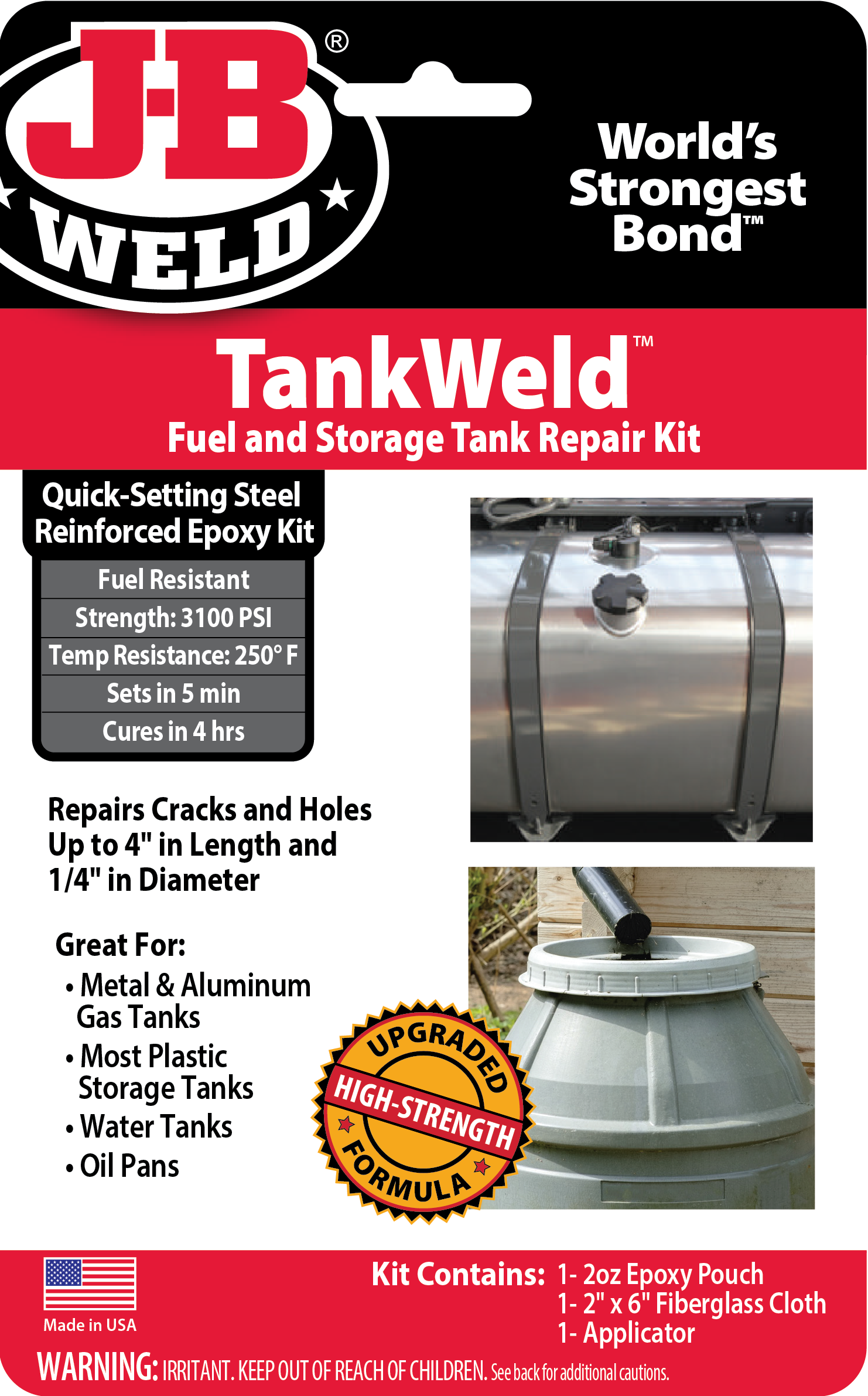 Radiator Kit J-B Weld 2110SRP