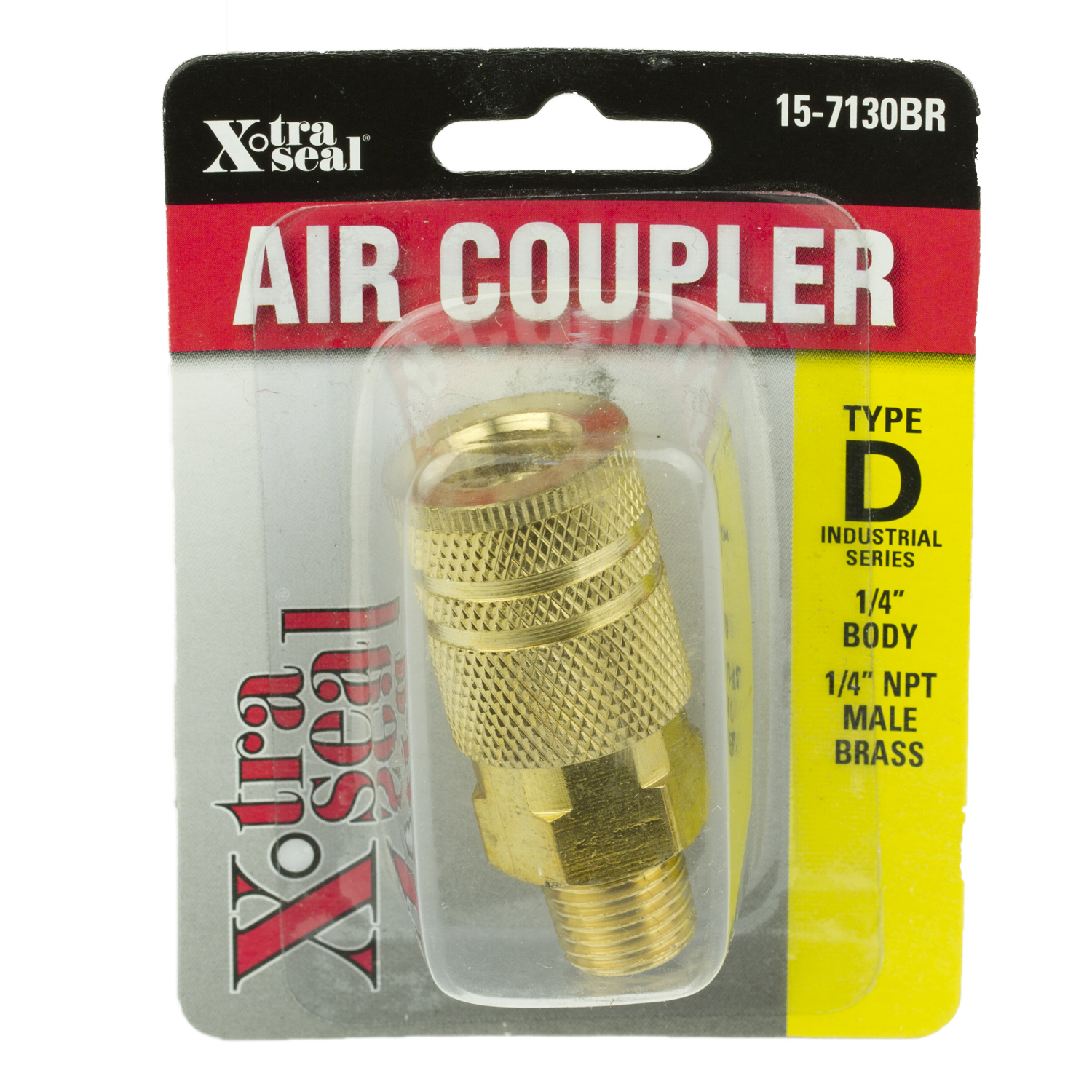 Air Tool Coupler X-tra Seal 15-7130BR