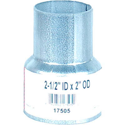 Nickson Exhaust Pipe Adapter, 2 1/2 In. ID to 2 In. OD