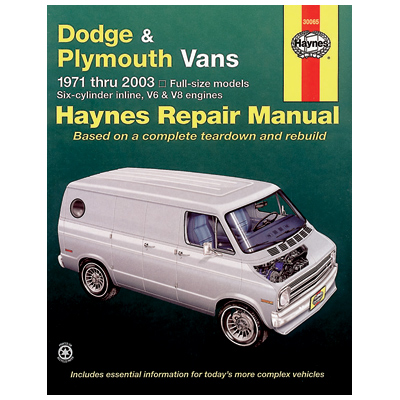 Technical Specification Book Haynes 30065
