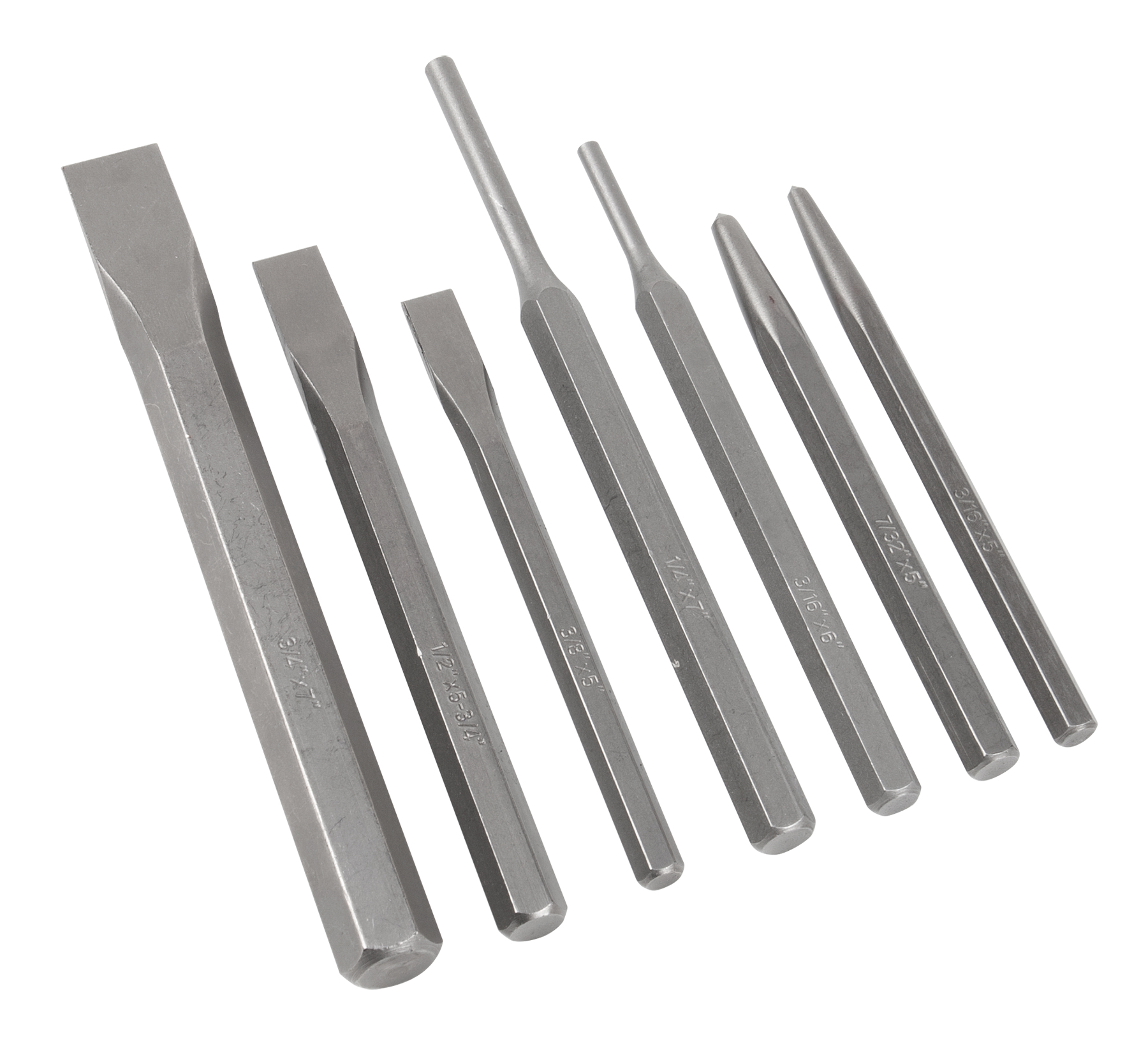 Air Tool Punch and Chisel Set Performance Tool W760