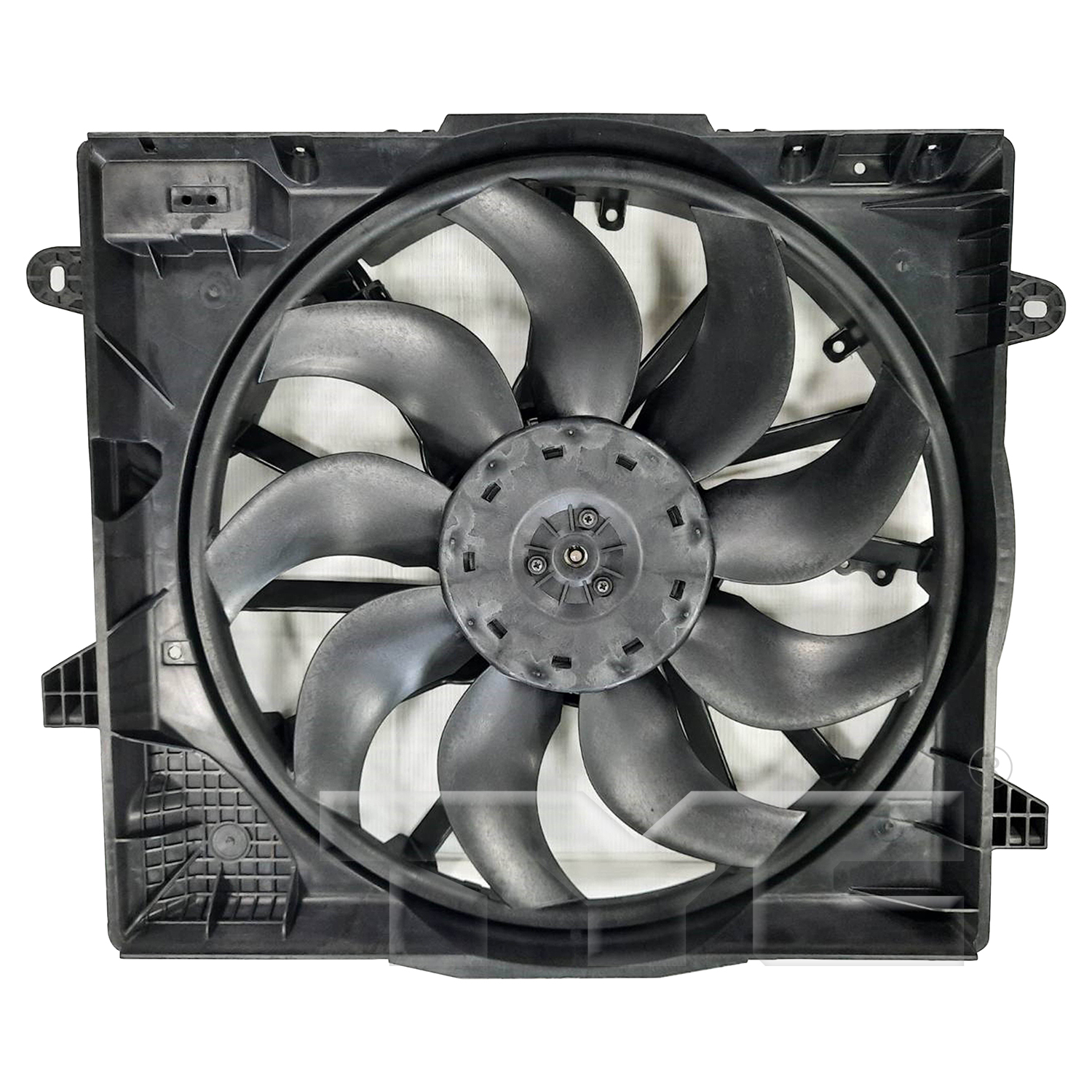 Dual Radiator and Condenser Fan Assembly TYC 624850