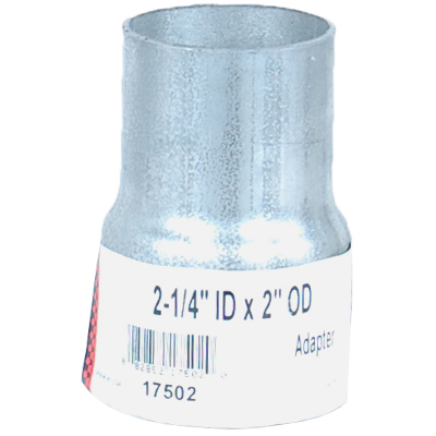Nickson Exhaust Pipe Adapter, 2-1/4 In. ID to 2 In. OD