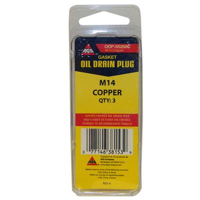 Engine Oil Drain Plug Gasket AGS ODP-65268C