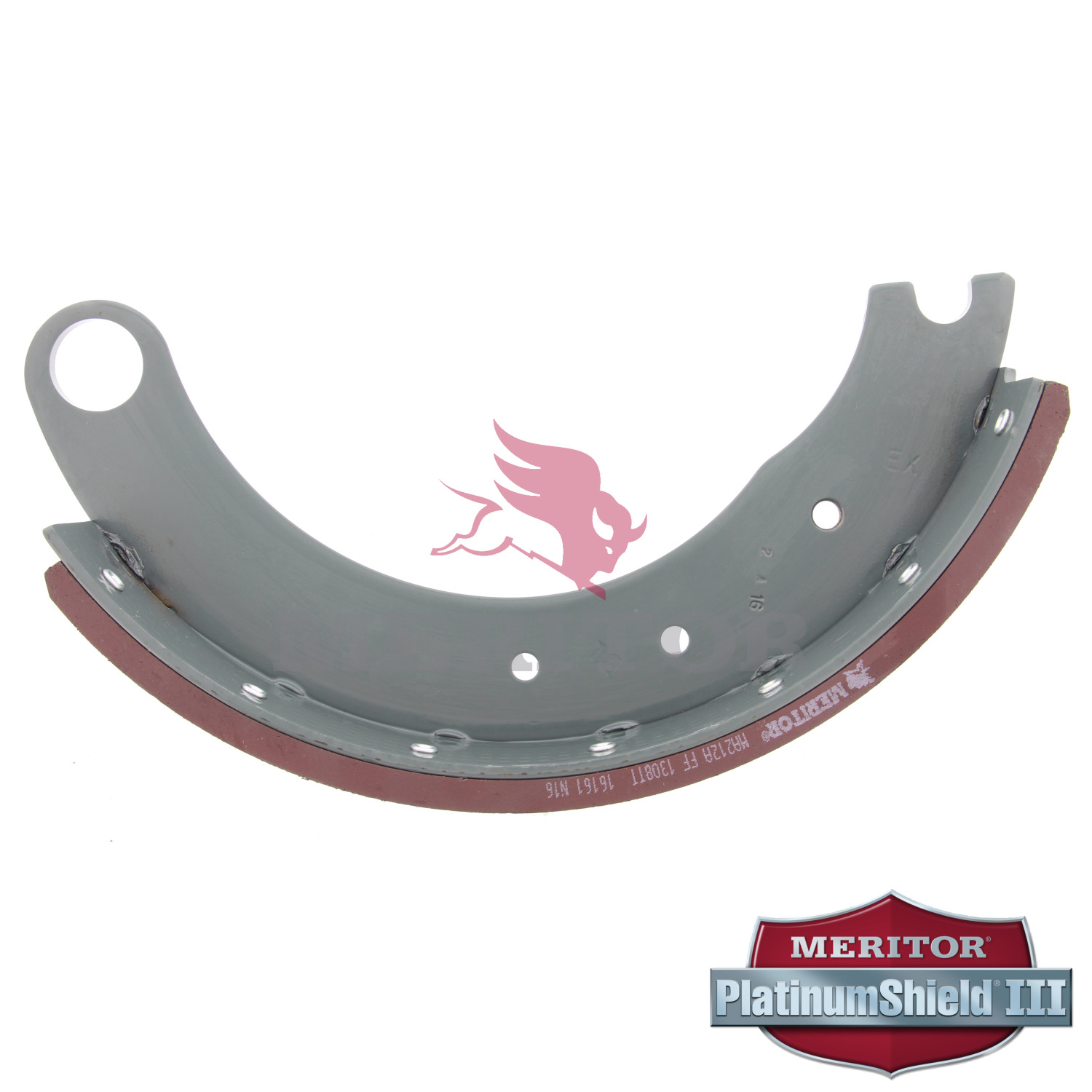 Drum Brake Shoe and Lining Assembly Meritor XSMA2121308T