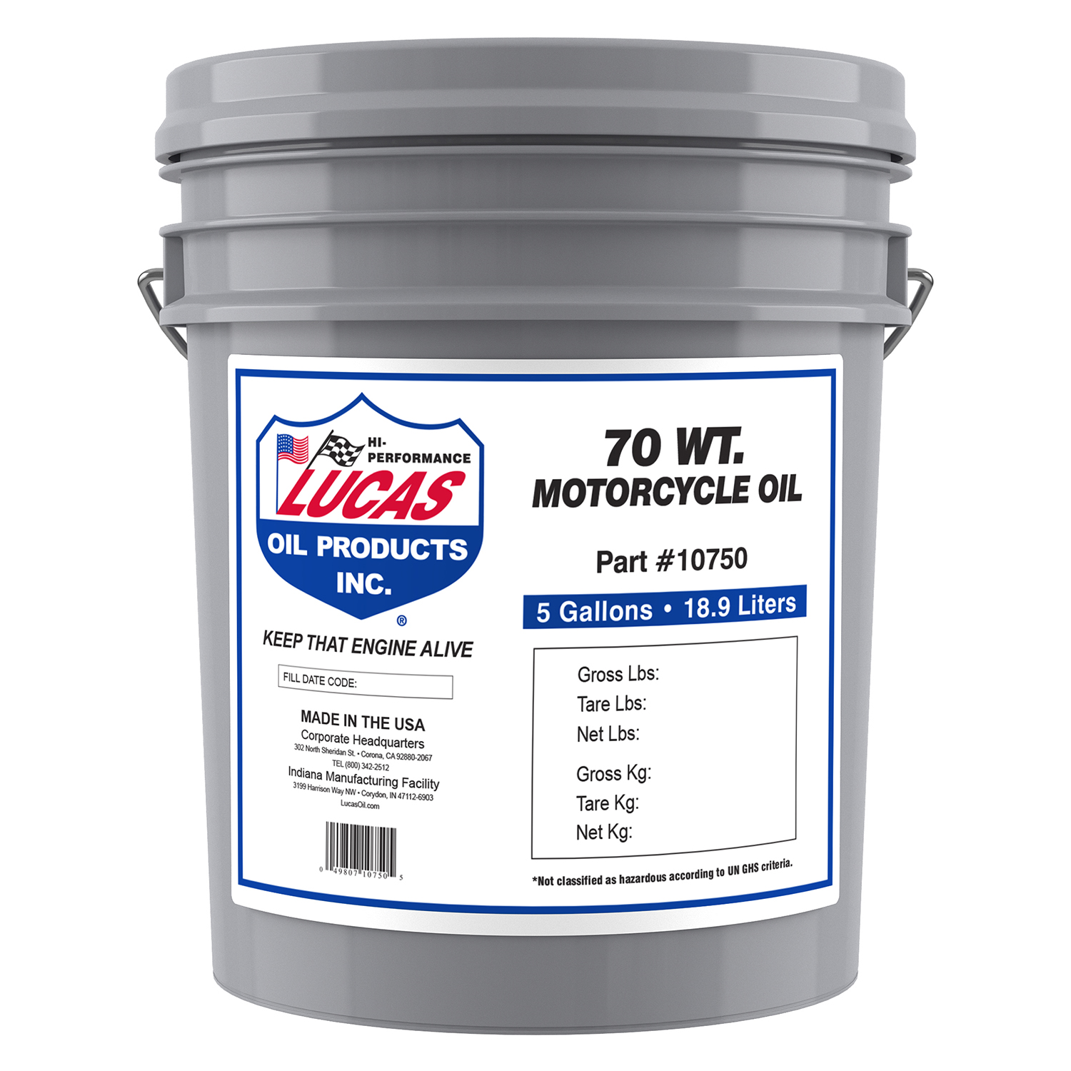 Engine Oil Lucas Oil Products 10750