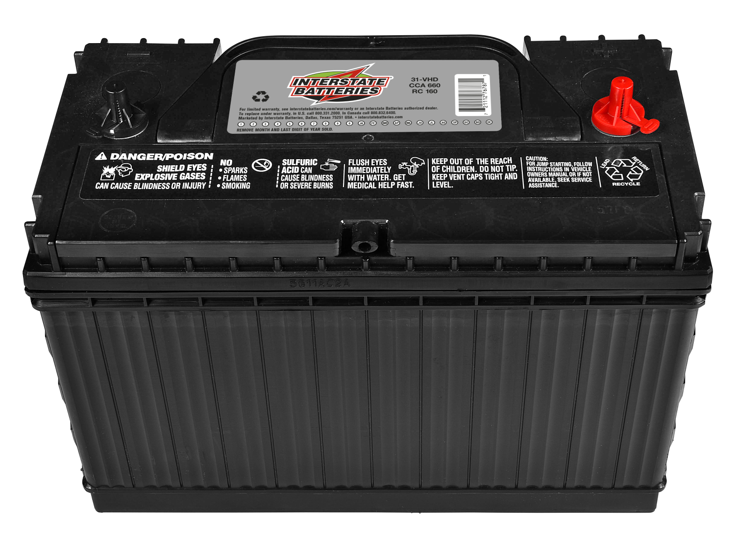 Vehicle Battery Interstate 31-VHD