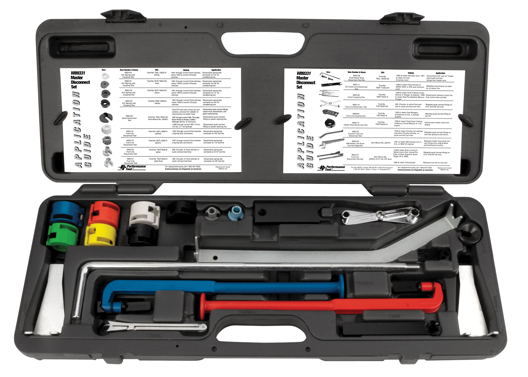 Quick Disconnect Tool Performance Tool W89331