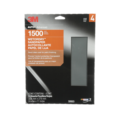 3M Wetordry Sandpaper Sheet