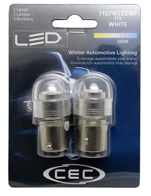 Multi-Purpose Light Bulb CEC Industries 1157WLEDBP