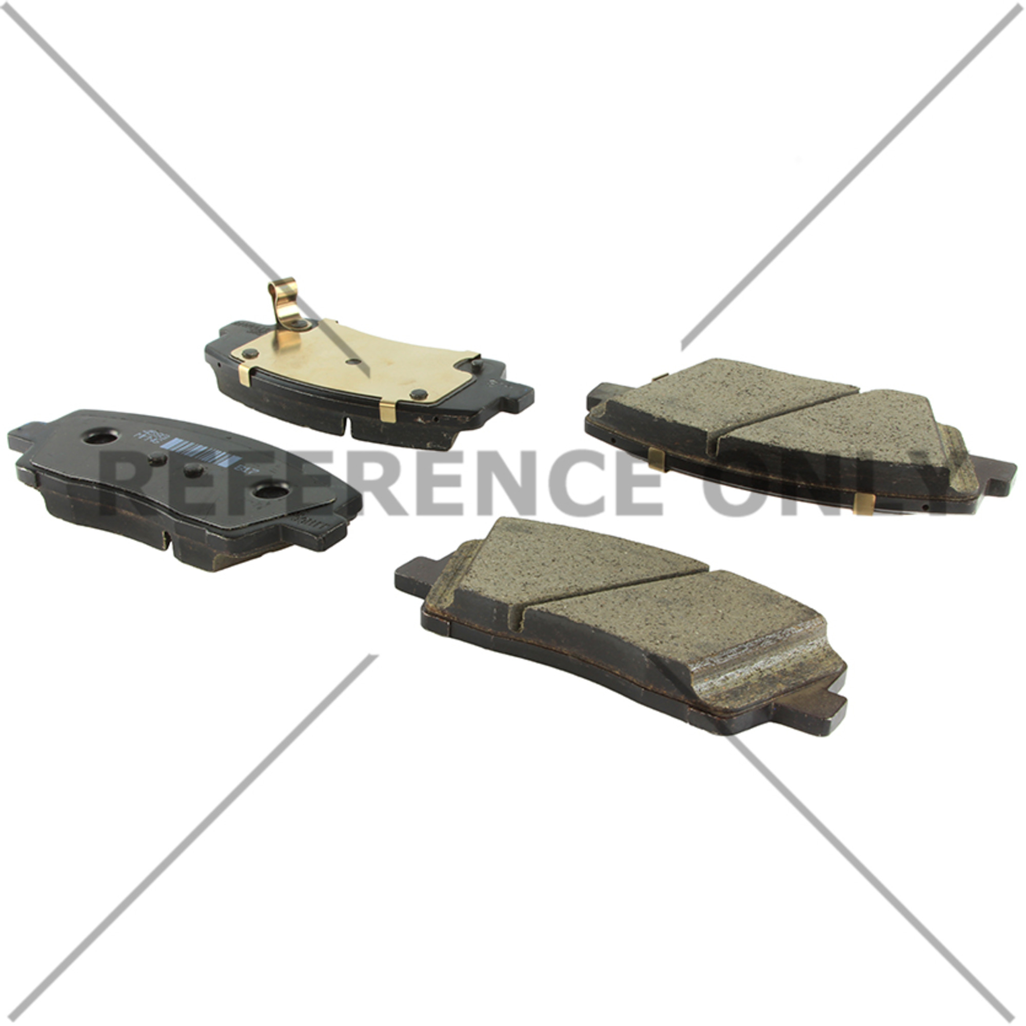 Disc Brake Pad Set Centric Parts 105.60350