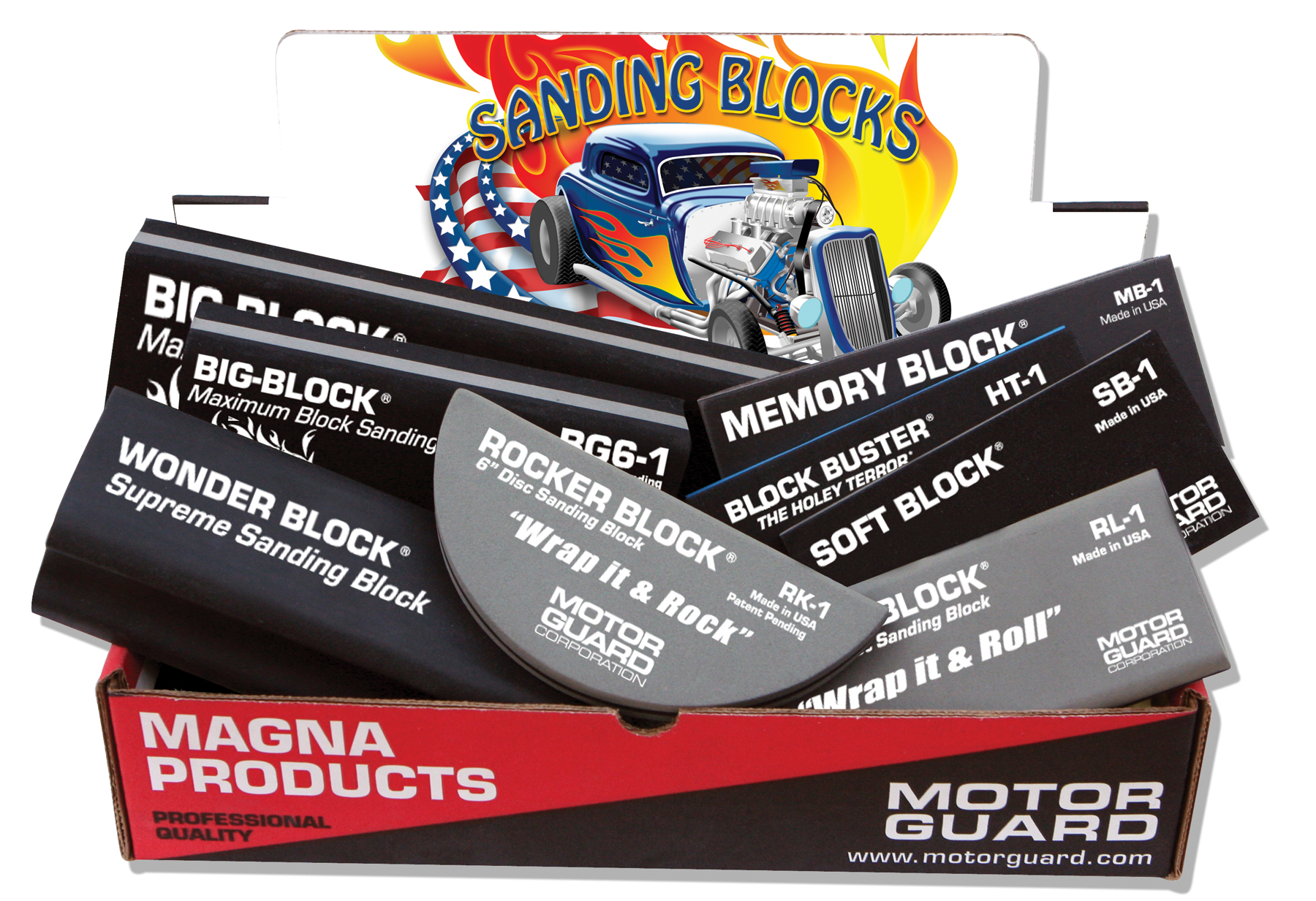 Sanding Block Motor Guard AP-3