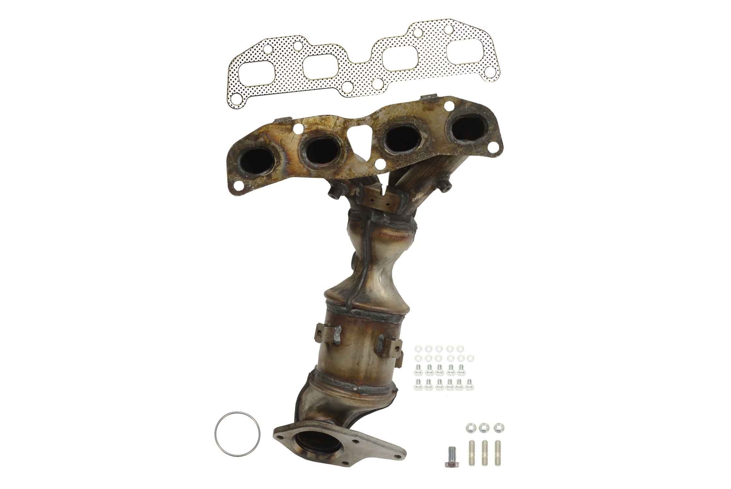 Catalytic Converter with Integrated Exhaust Manifold AP Exhaust 641427