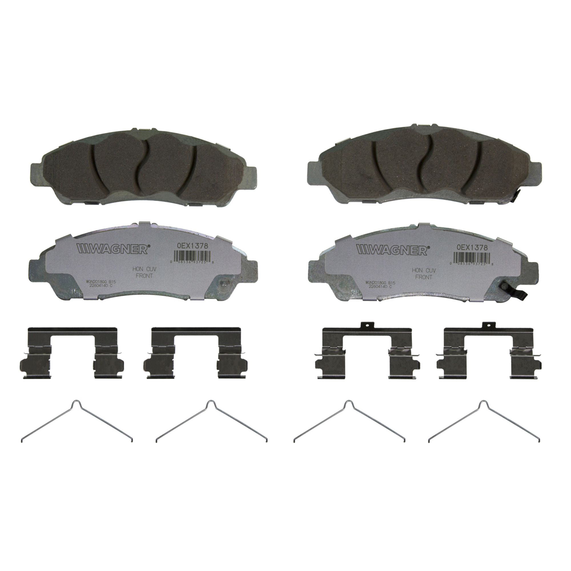 Disc Brake Pad Set Wagner Brake OEX1378