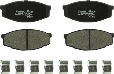 Disc Brake Pad Set Perfect Stop PC207