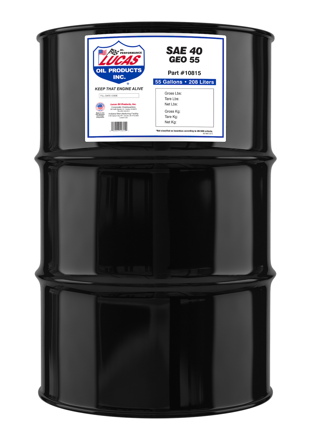 Engine Oil Lucas Oil Products 10815