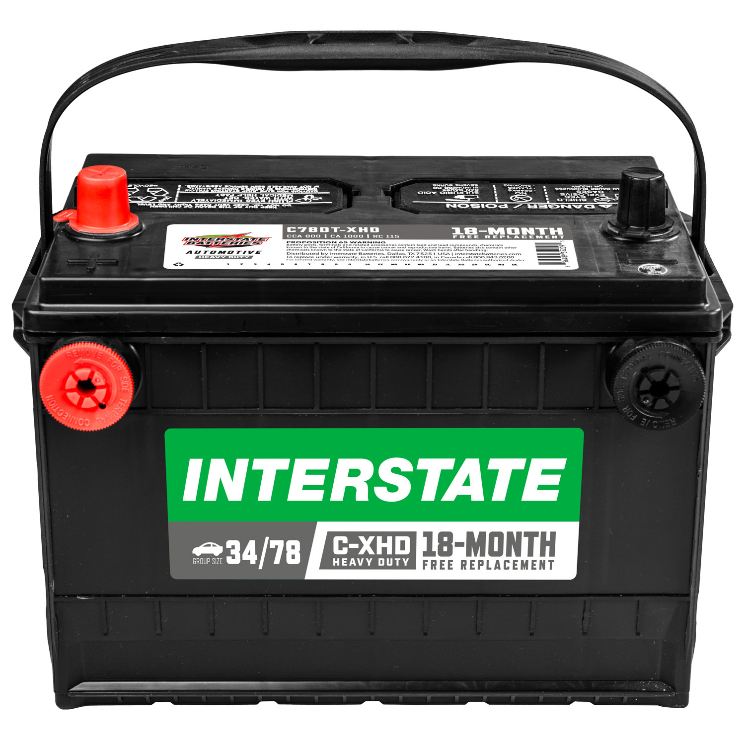 Vehicle Battery Interstate C78DT-XHD