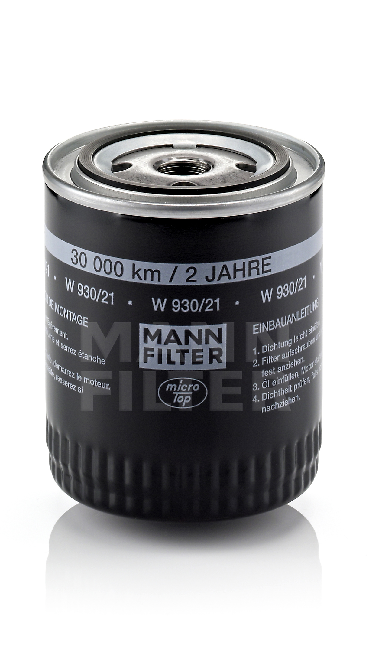 Engine Oil Filter Mann-Filter W930/21