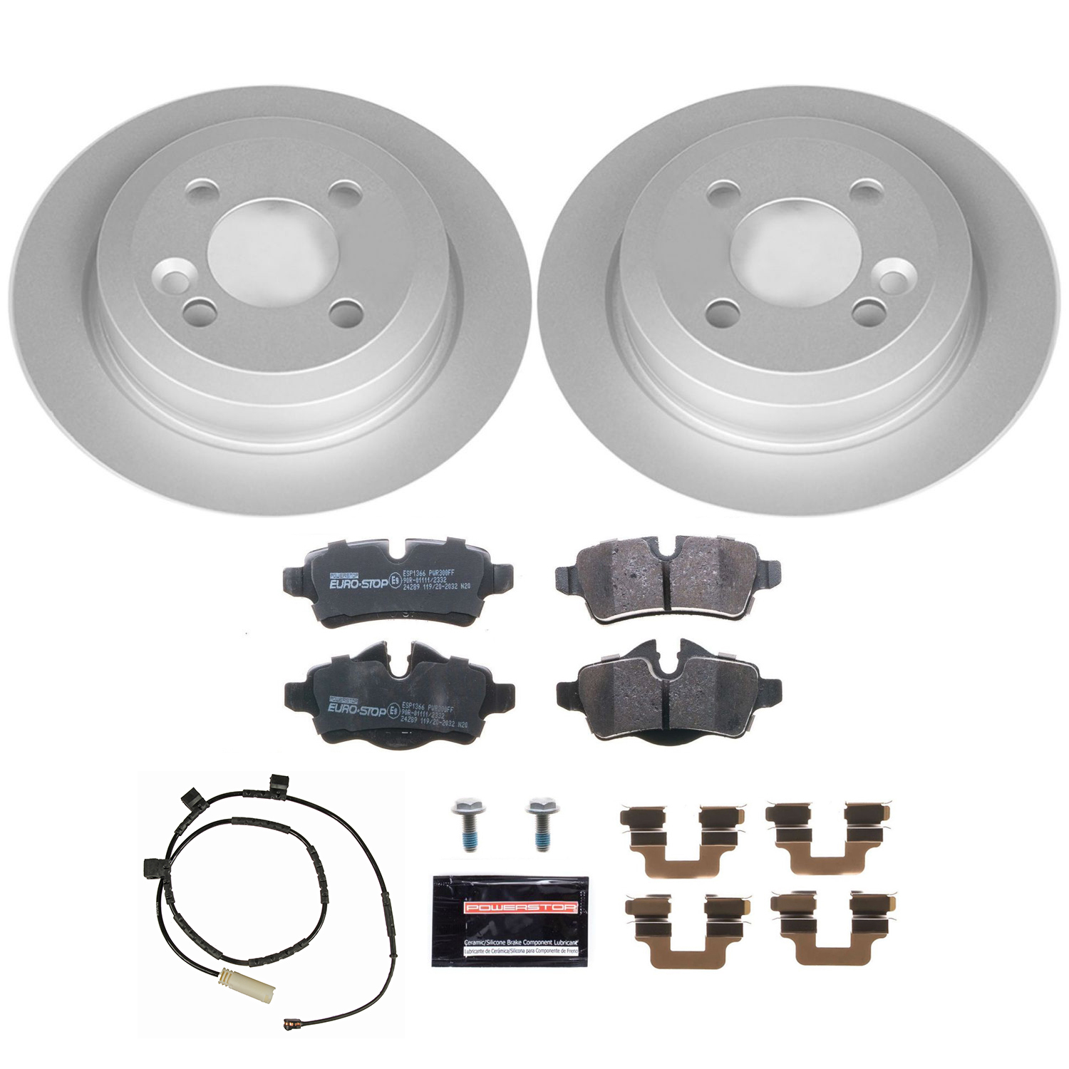 Disc Brake Kit Euro-Stop by PowerStop ESK6331