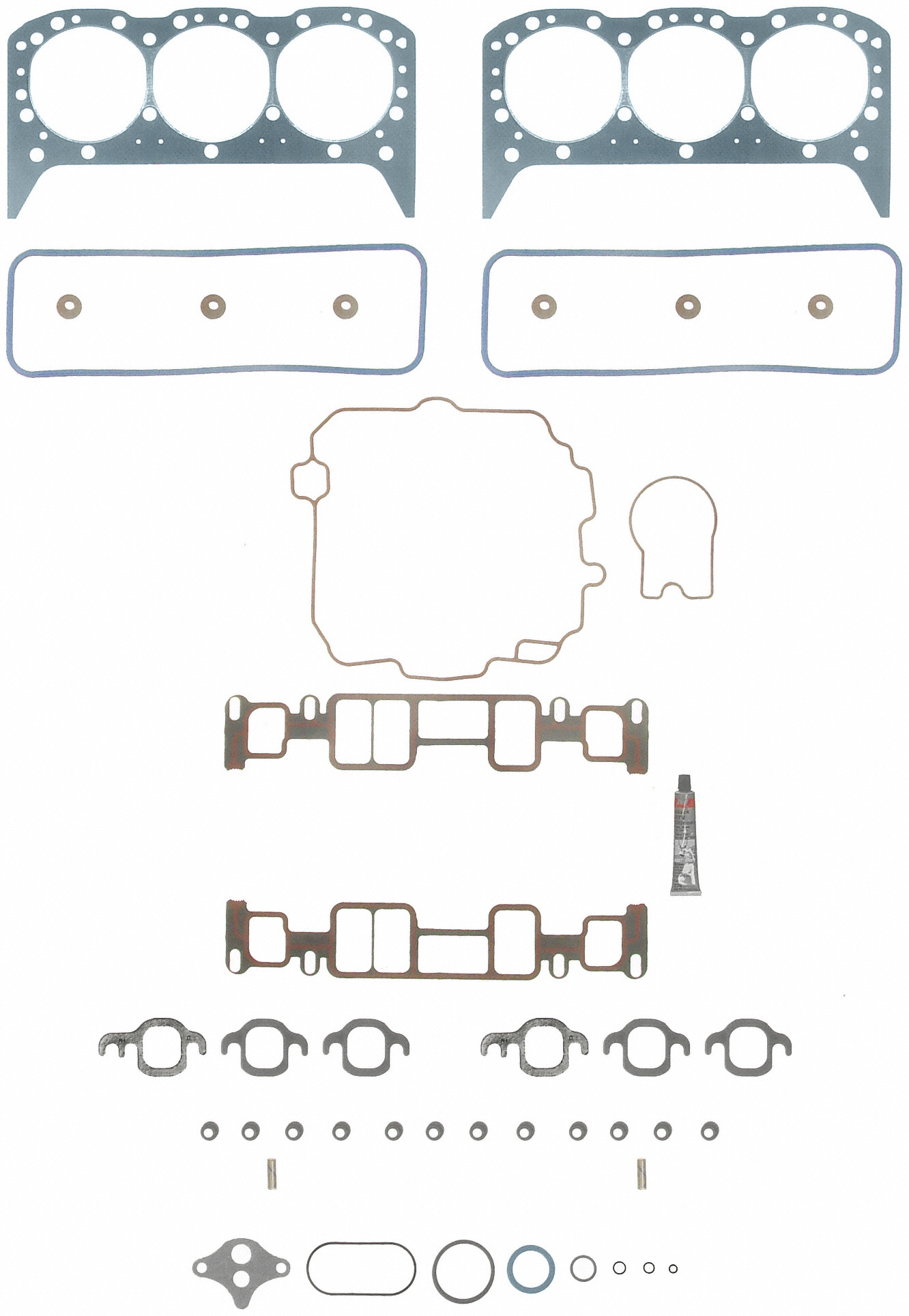 Engine Cylinder Head Gasket Set FEL-PRO HS 9354 PT-6