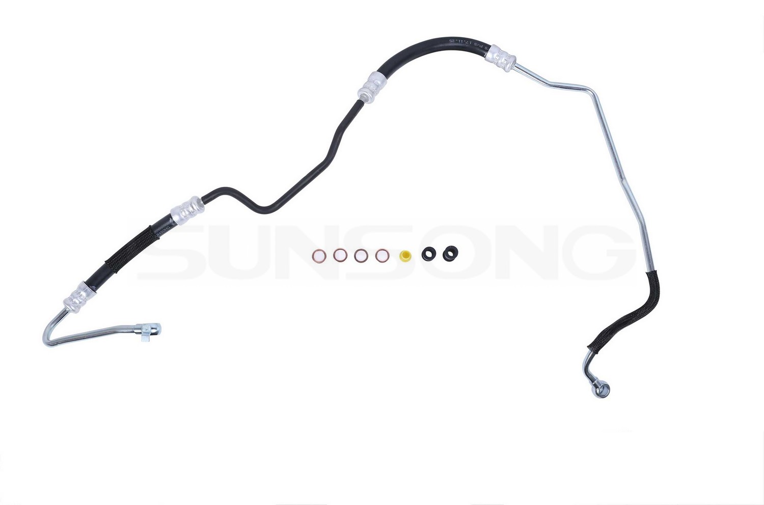 Power Steering Pressure Line Hose Assembly Sunsong 3404161