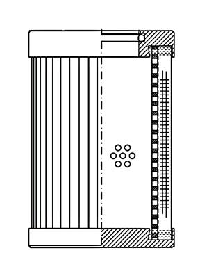 Hydraulic Filter Wix Industrial Hydraulics D43A125TBV