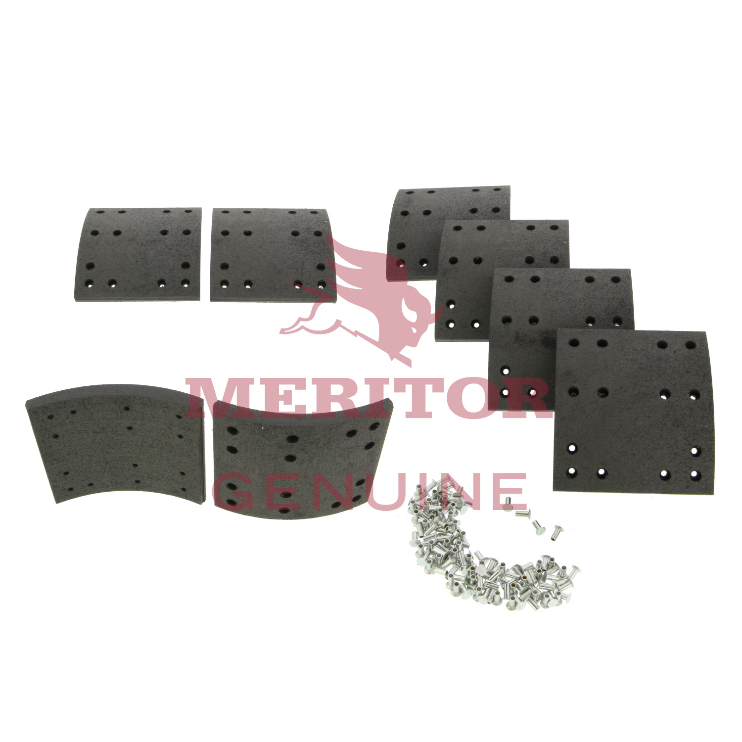 Drum Brake Shoe Lining Meritor 2000D1434
